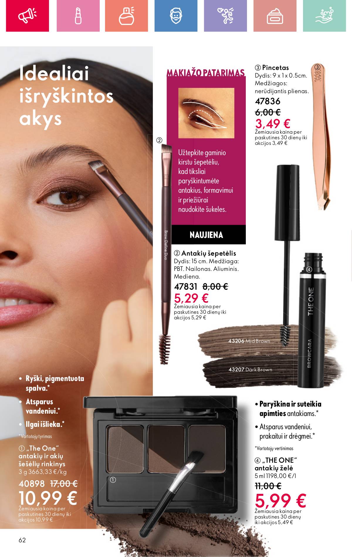 Oriflame - Oriflame akcijų katalogas 62 puslapis