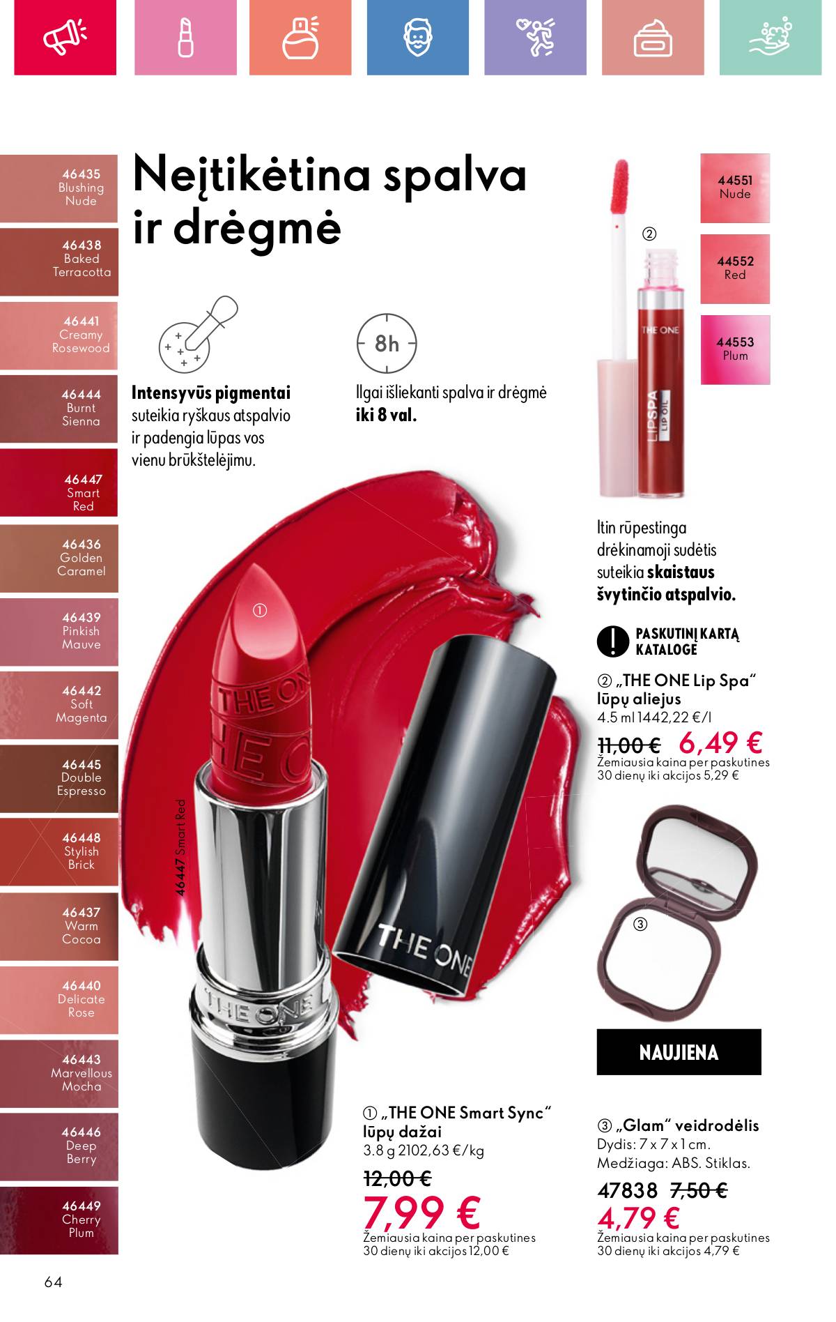 Oriflame - Oriflame akcijų katalogas 64 puslapis