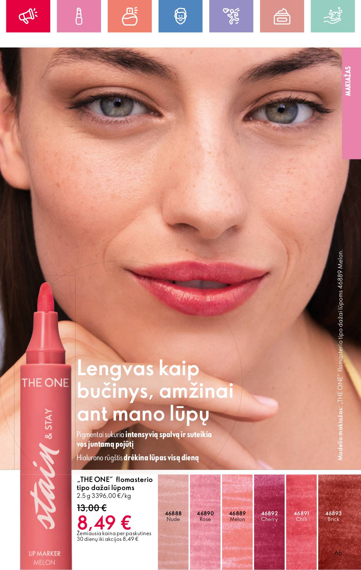 Oriflame - Oriflame akcijų katalogas 65 puslapis