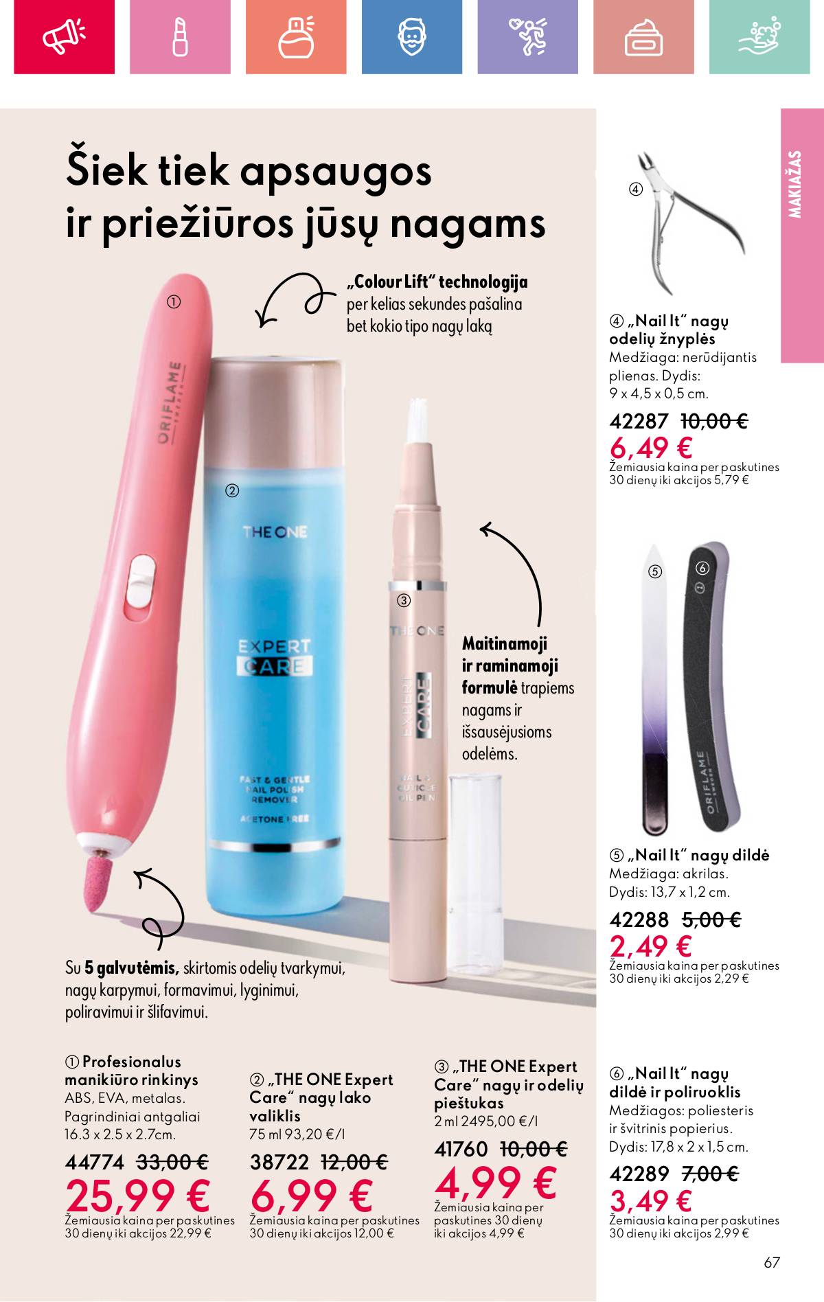 Oriflame - Oriflame akcijų katalogas 67 puslapis
