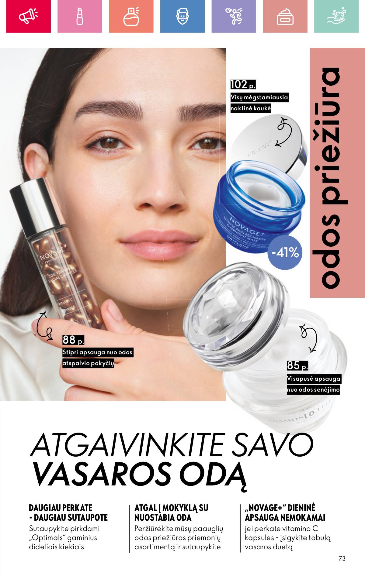 Oriflame - Oriflame akcijų katalogas 73 puslapis