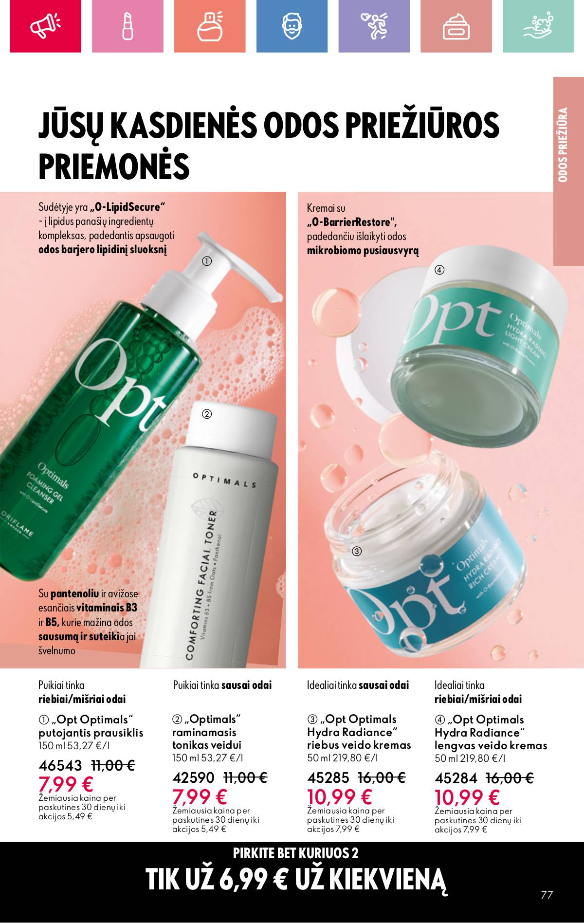 Oriflame - Oriflame akcijų katalogas 77 puslapis