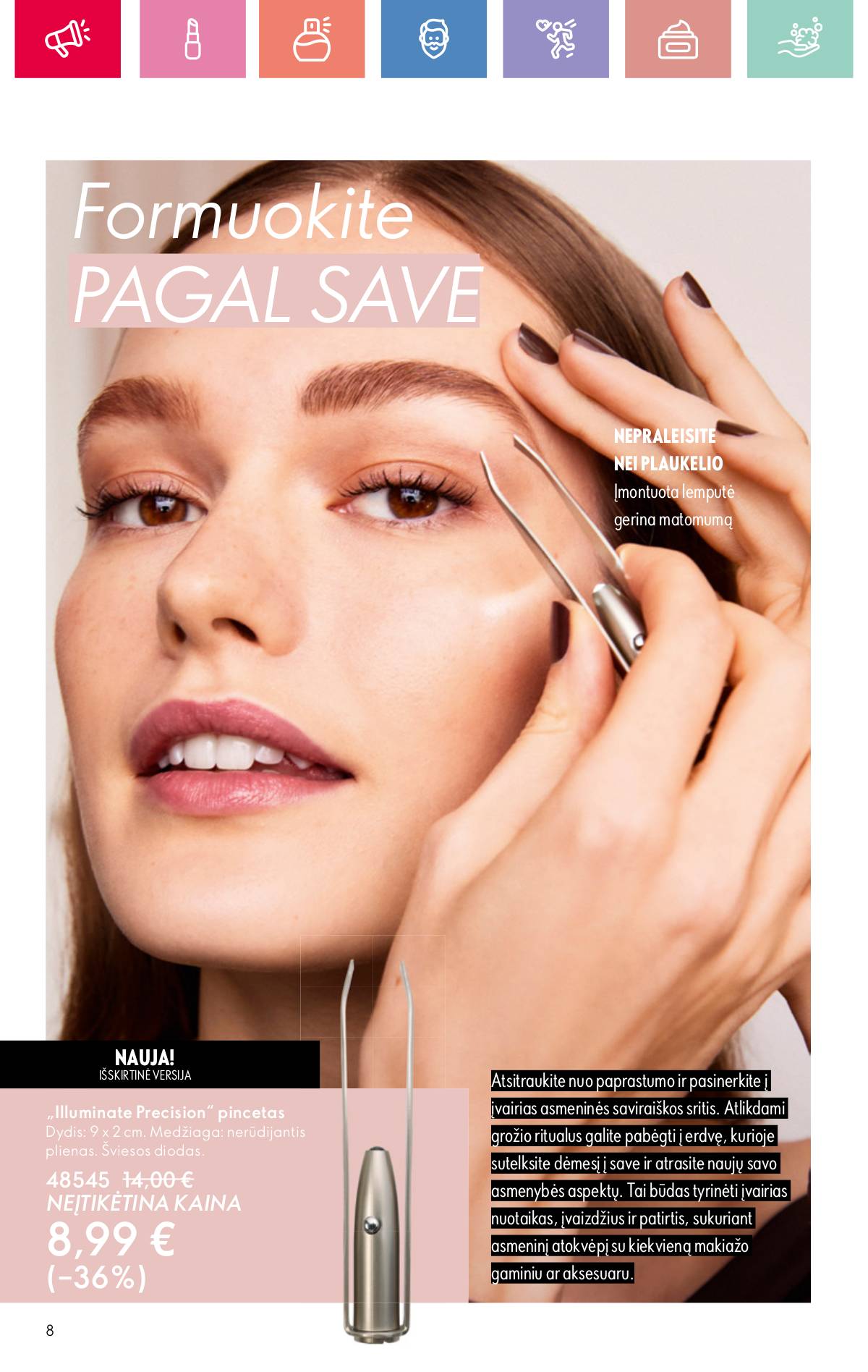 Oriflame - Oriflame akcijų katalogas 8 puslapis
