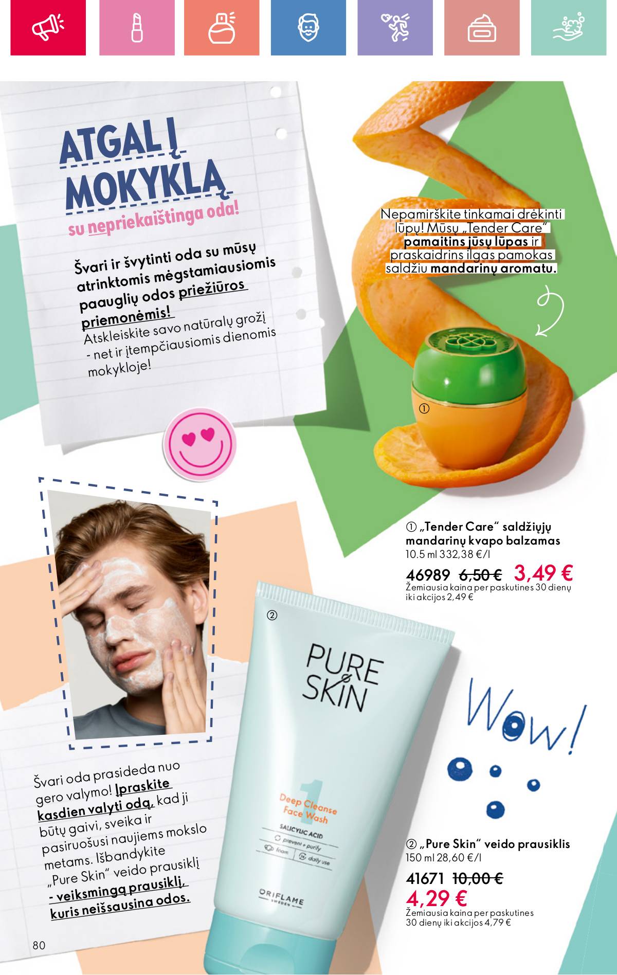 Oriflame - Oriflame akcijų katalogas 80 puslapis
