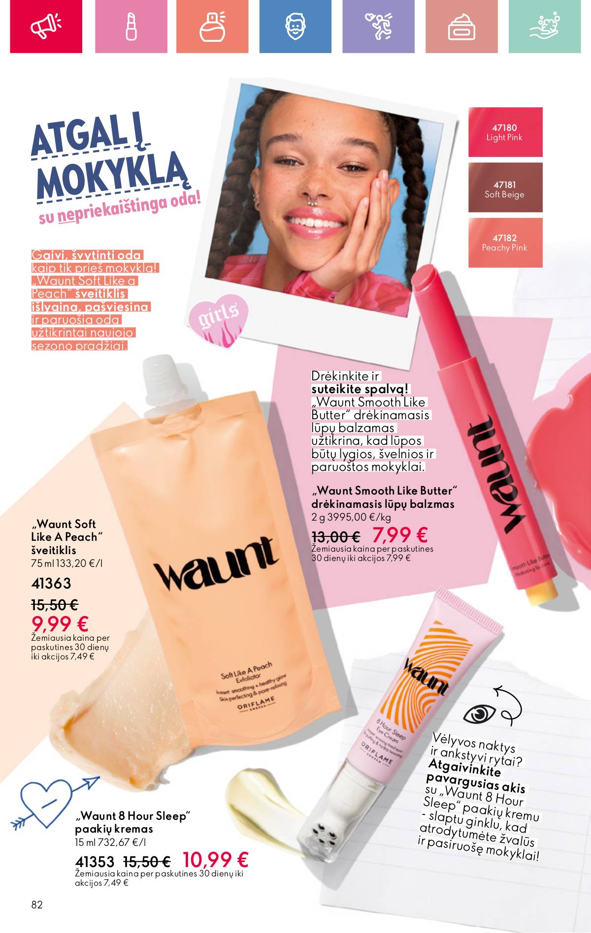 Oriflame - Oriflame akcijų katalogas 82 puslapis