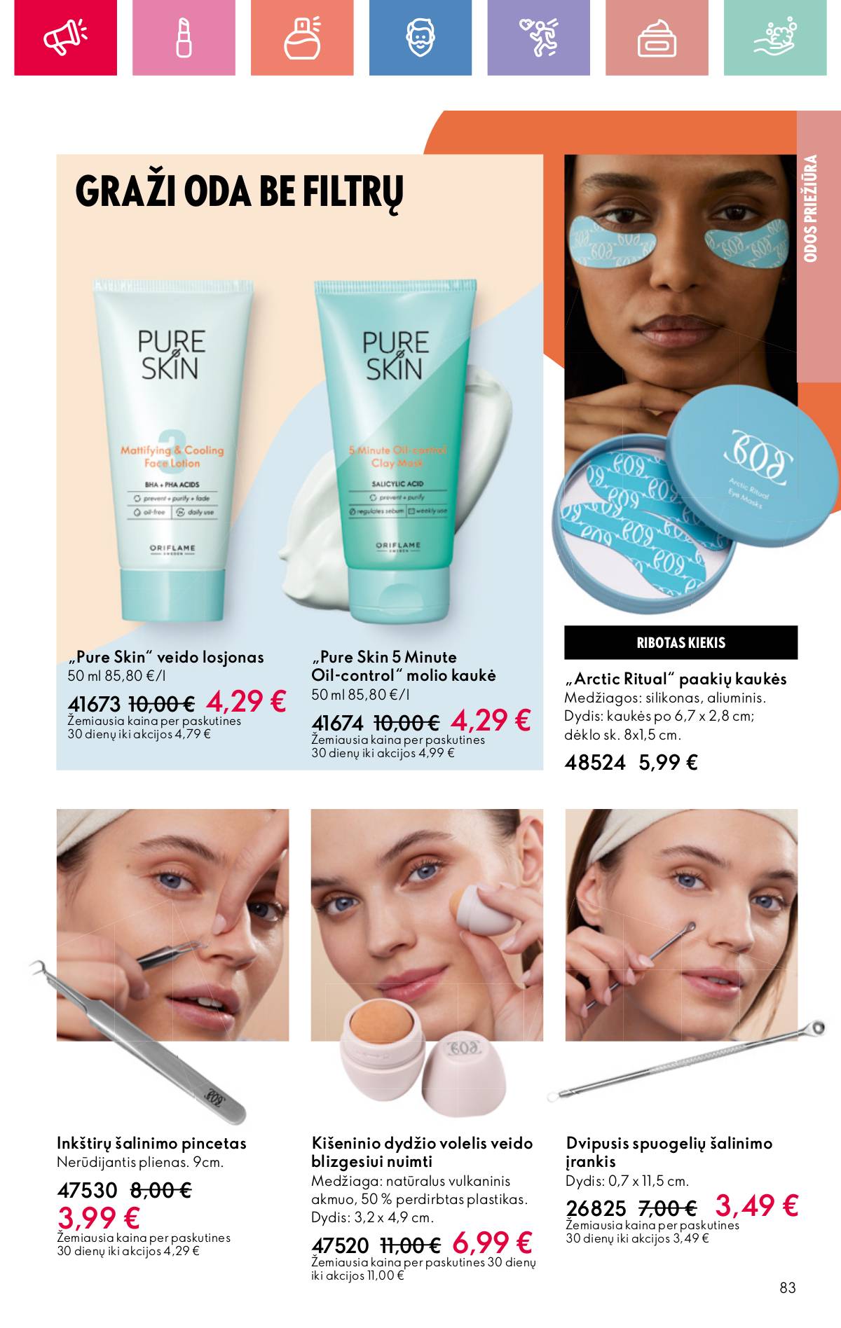 Oriflame - Oriflame akcijų katalogas 83 puslapis