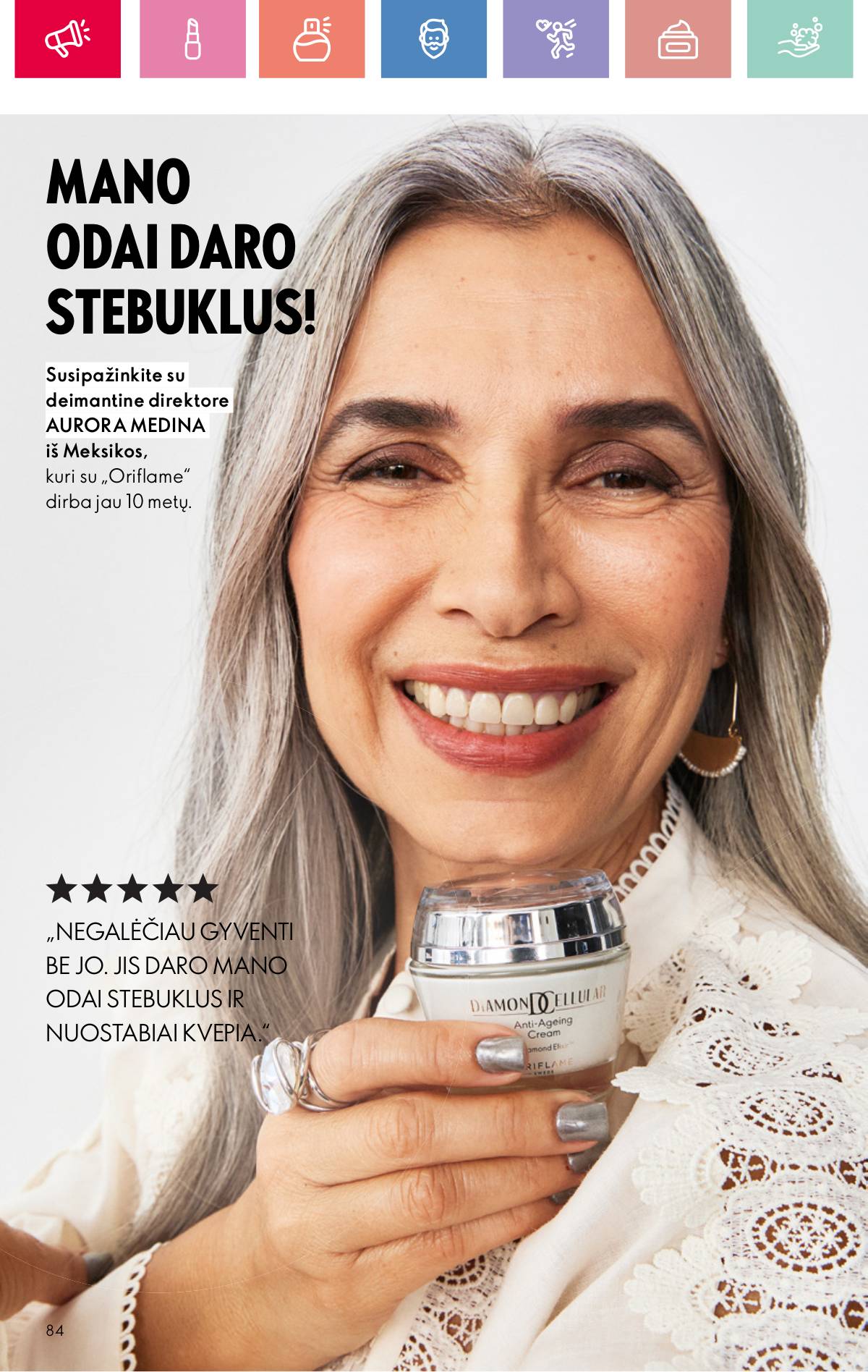 Oriflame - Oriflame akcijų katalogas 84 puslapis