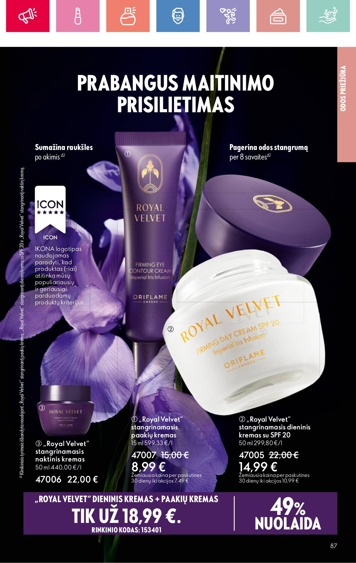 Oriflame - Oriflame akcijų katalogas 87 puslapis