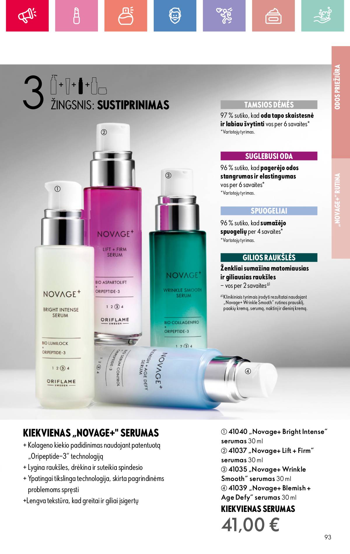 Oriflame - Oriflame akcijų katalogas 93 puslapis