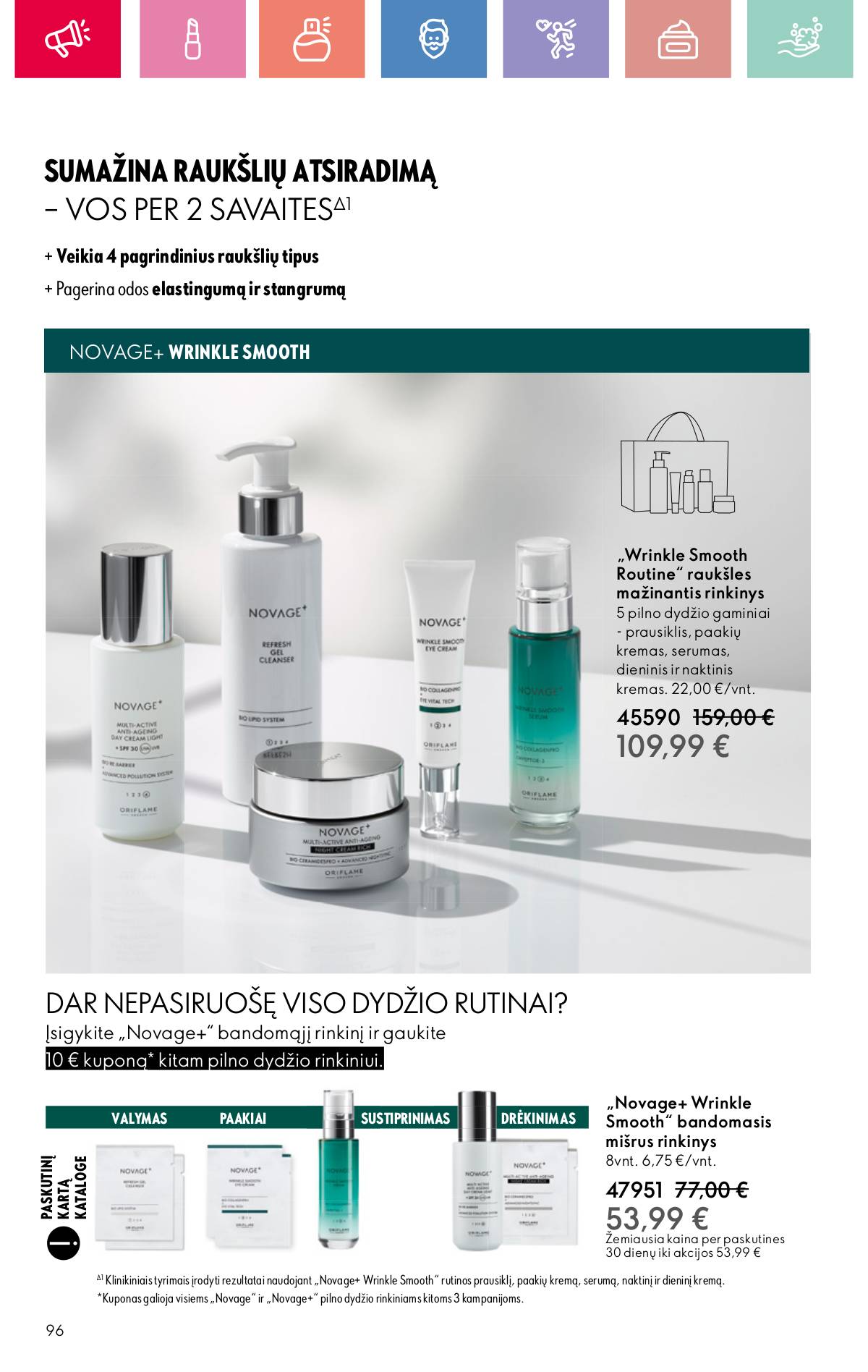 Oriflame - Oriflame akcijų katalogas 96 puslapis
