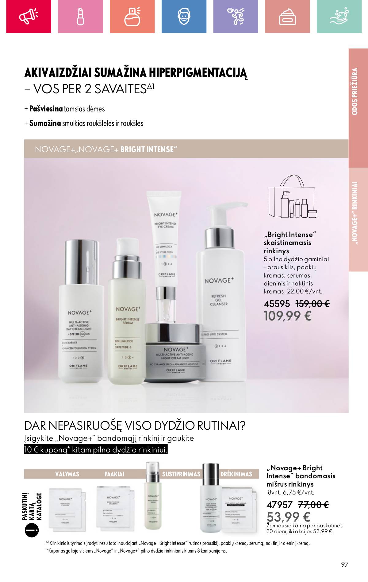 Oriflame - Oriflame akcijų katalogas 97 puslapis