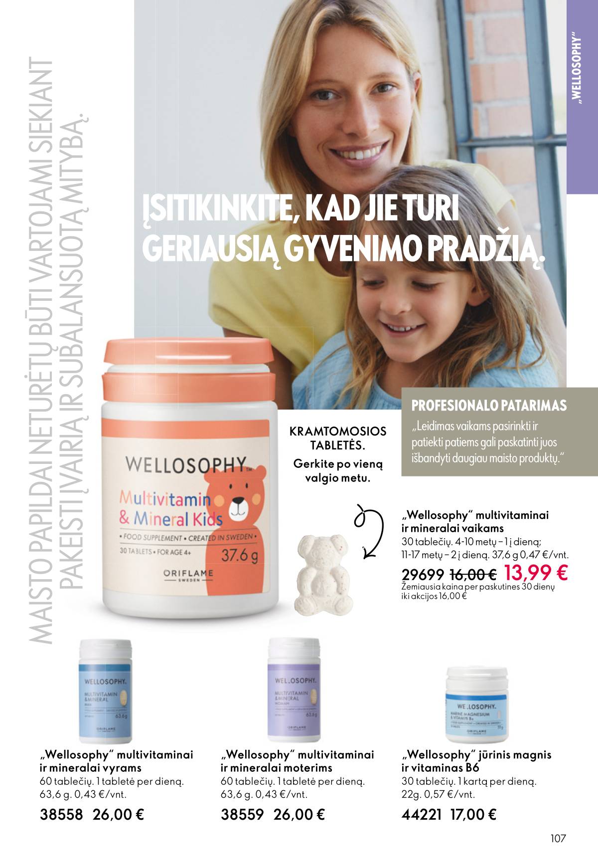 Oriflame - Oriflame akcijų katalogas 107 puslapis