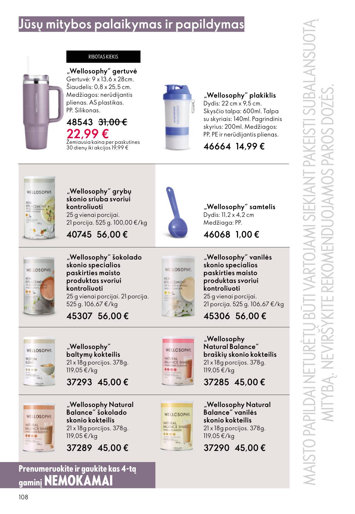 Oriflame - Oriflame akcijų katalogas 108 puslapis