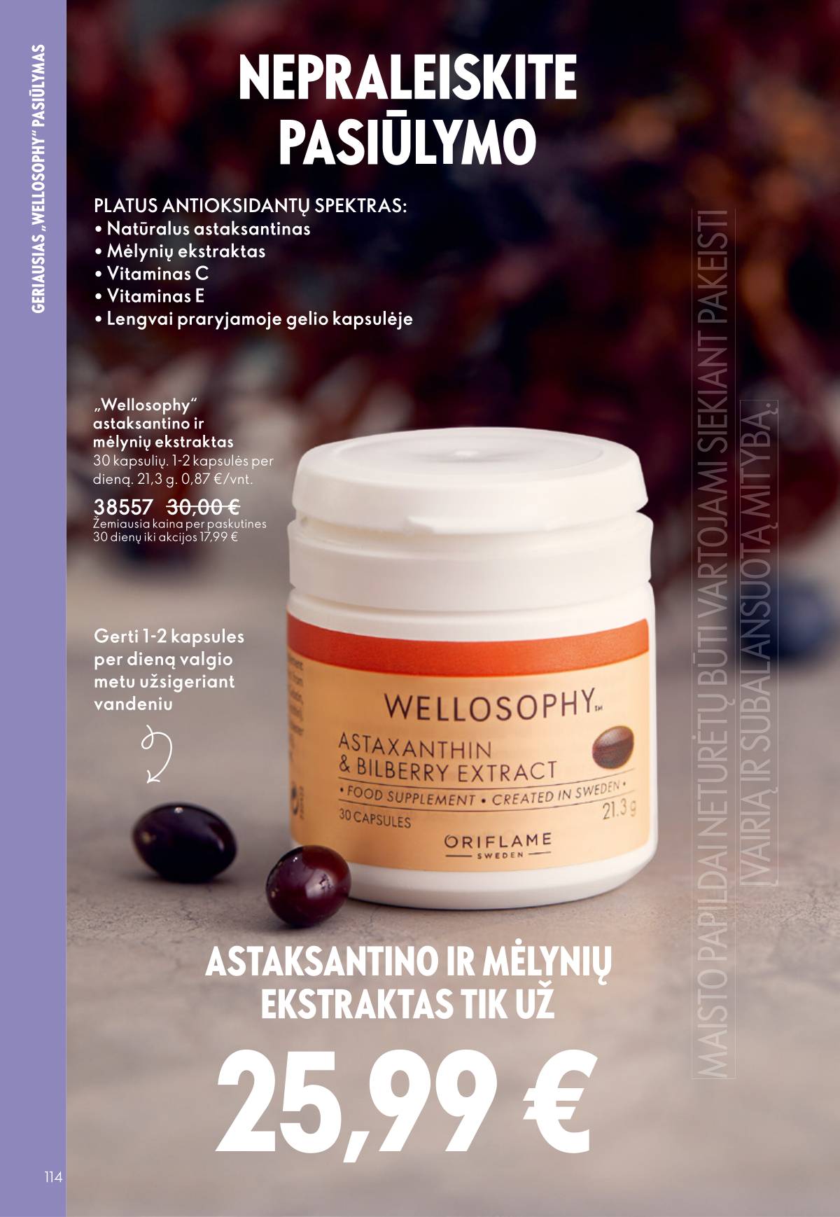 Oriflame - Oriflame akcijų katalogas 114 puslapis