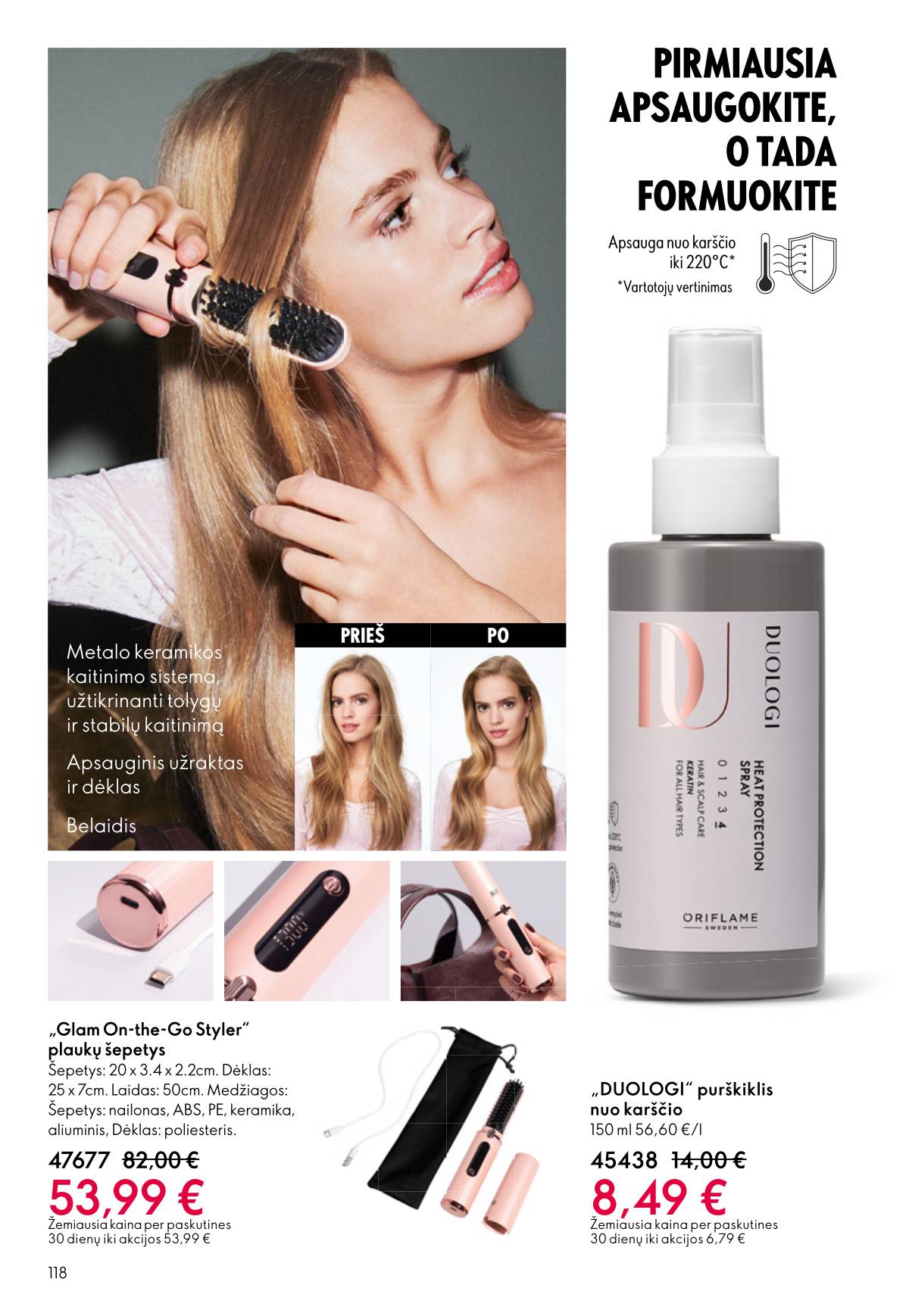 Oriflame - Oriflame akcijų katalogas 118 puslapis