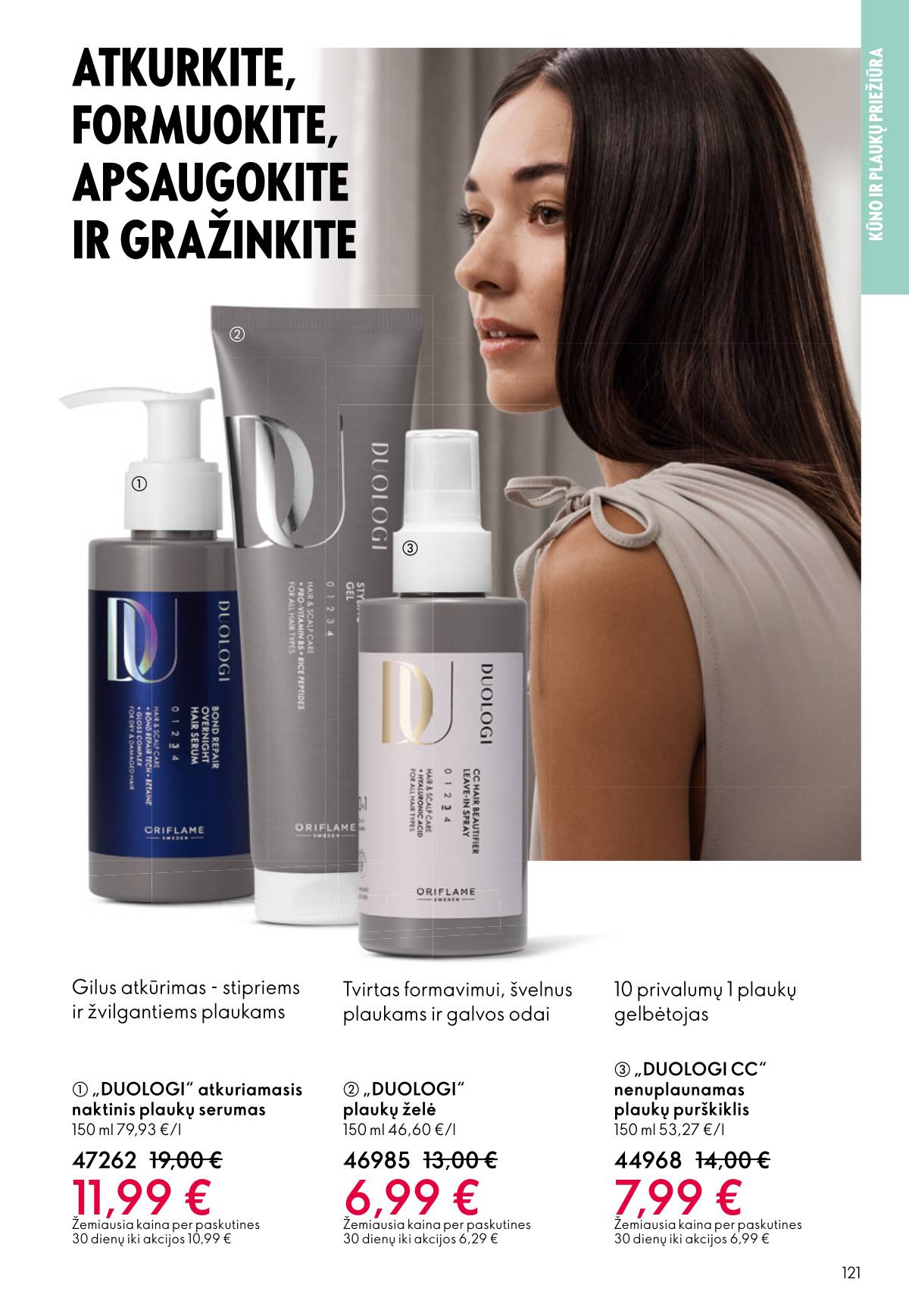 Oriflame - Oriflame akcijų katalogas 121 puslapis