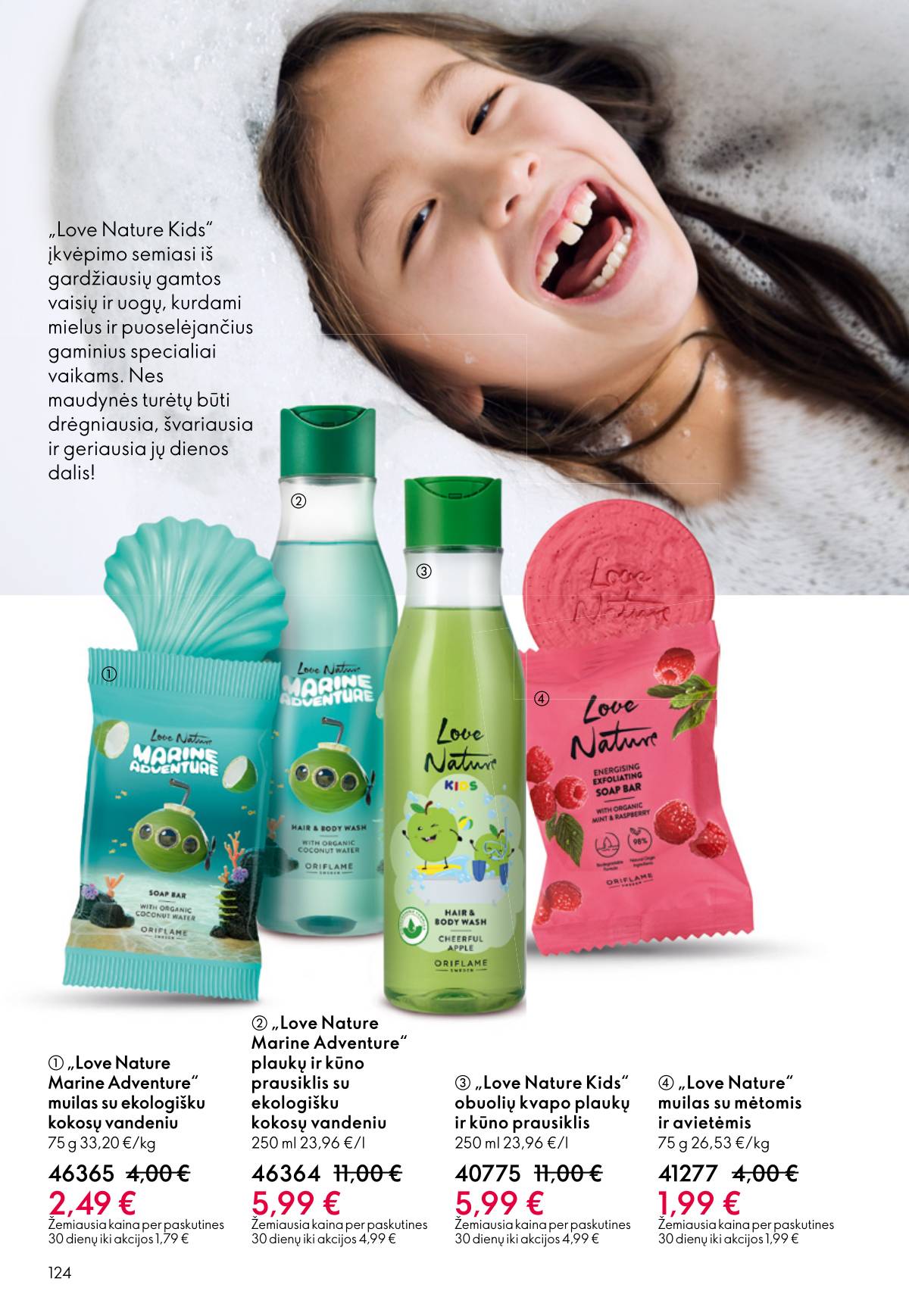 Oriflame - Oriflame akcijų katalogas 124 puslapis