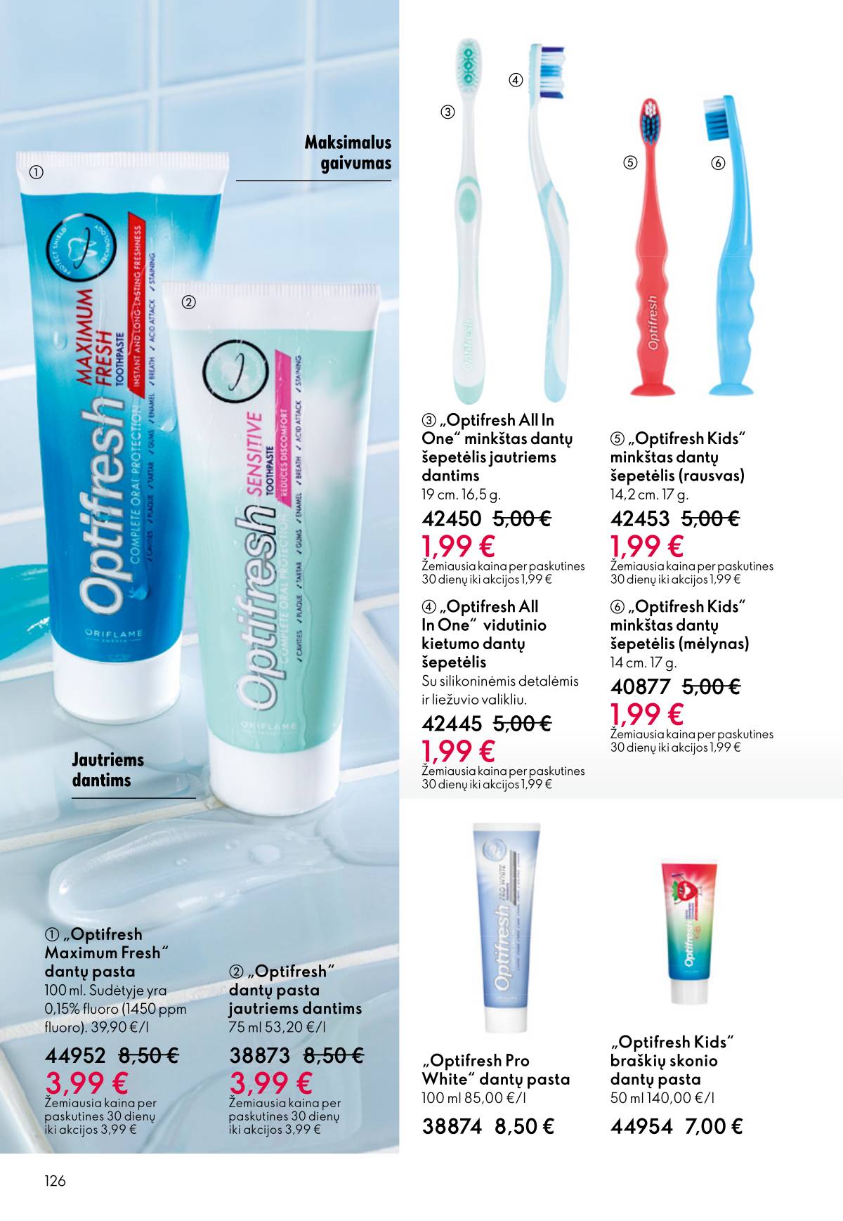 Oriflame - Oriflame akcijų katalogas 126 puslapis