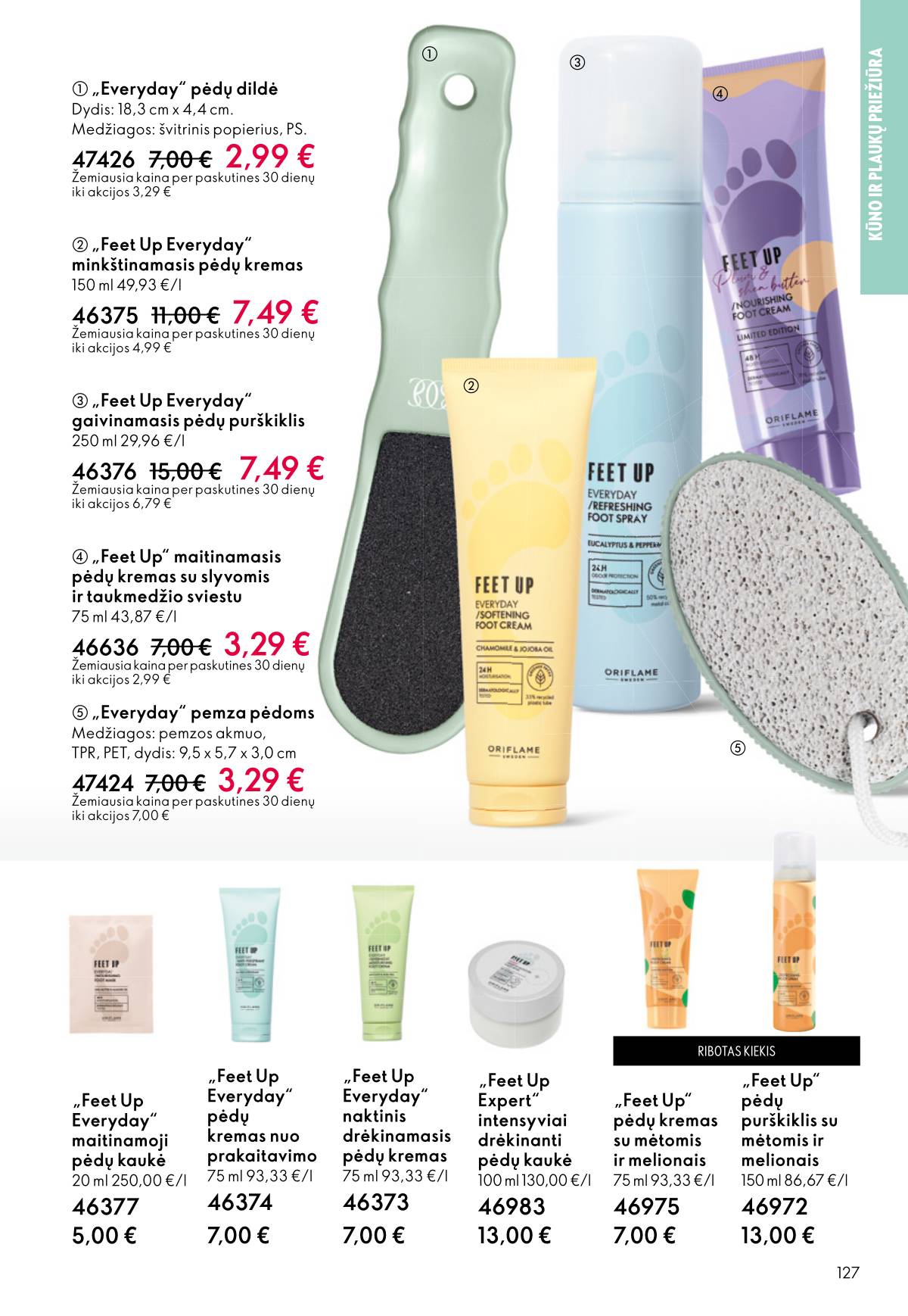 Oriflame - Oriflame akcijų katalogas 127 puslapis
