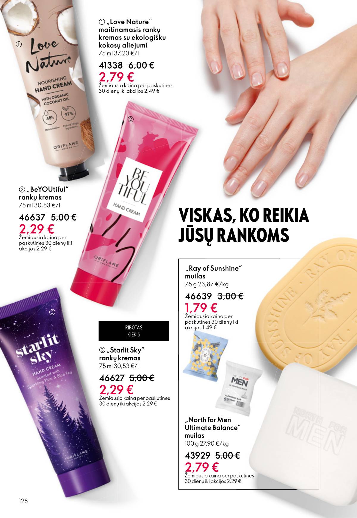 Oriflame - Oriflame akcijų katalogas 128 puslapis