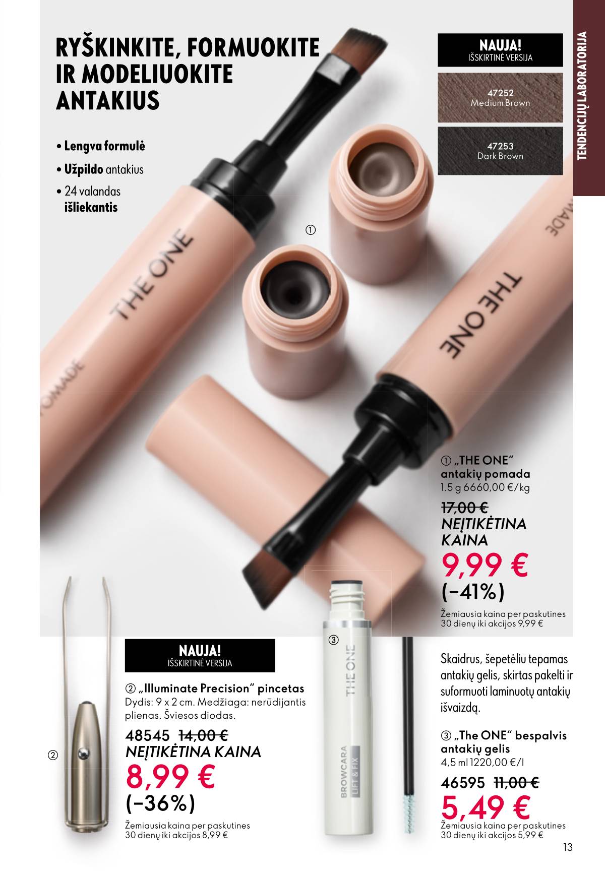 Oriflame - Oriflame akcijų katalogas 13 puslapis