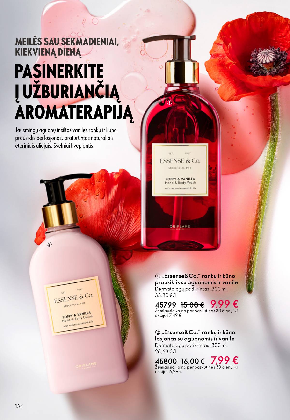 Oriflame - Oriflame akcijų katalogas 134 puslapis