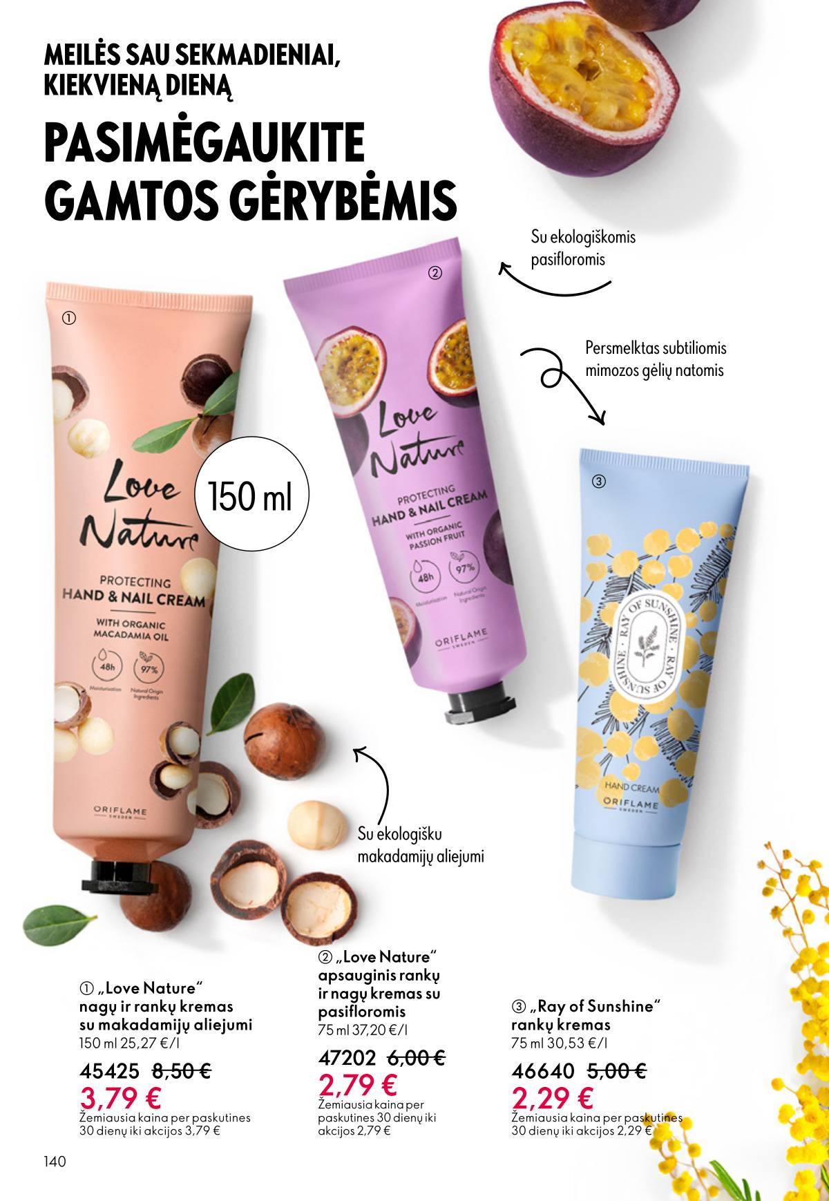 Oriflame - Oriflame akcijų katalogas 140 puslapis
