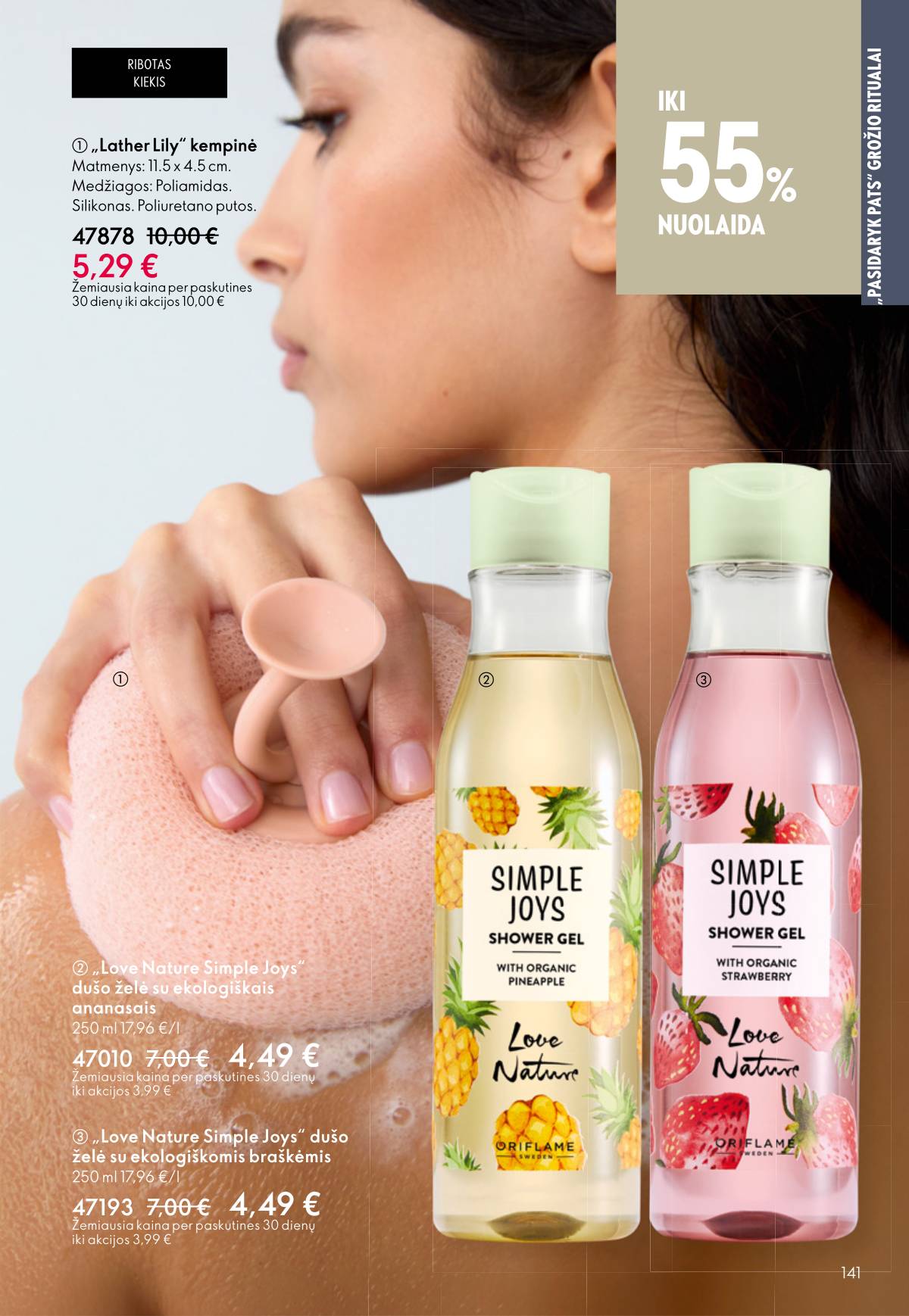 Oriflame - Oriflame akcijų katalogas 141 puslapis