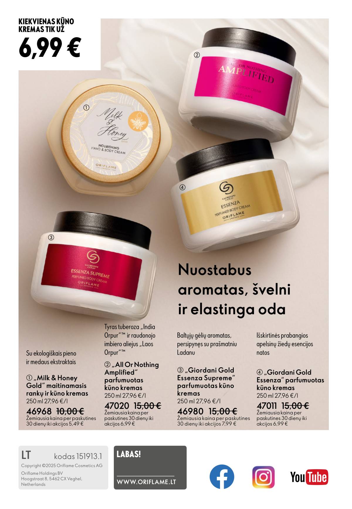 Oriflame - Oriflame akcijų katalogas 148 puslapis