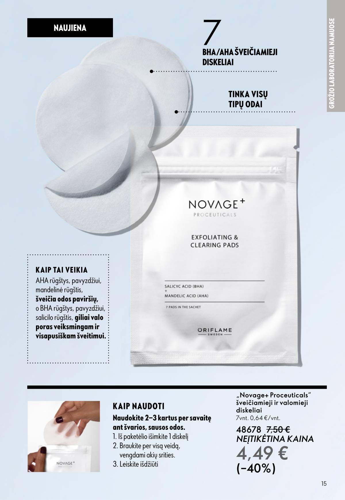 Oriflame - Oriflame akcijų katalogas 15 puslapis