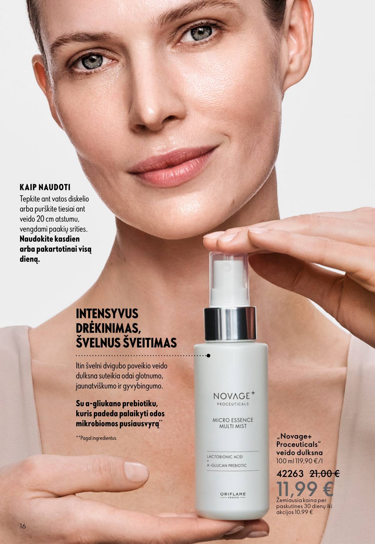 Oriflame - Oriflame akcijų katalogas 16 puslapis