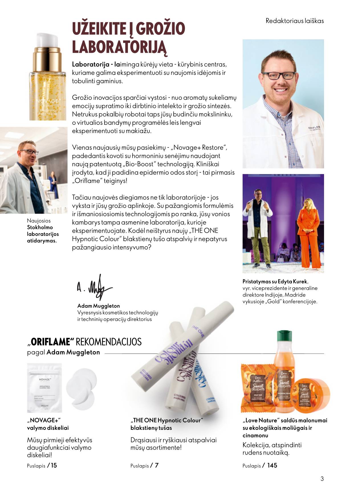 Oriflame - Oriflame akcijų katalogas 3 puslapis