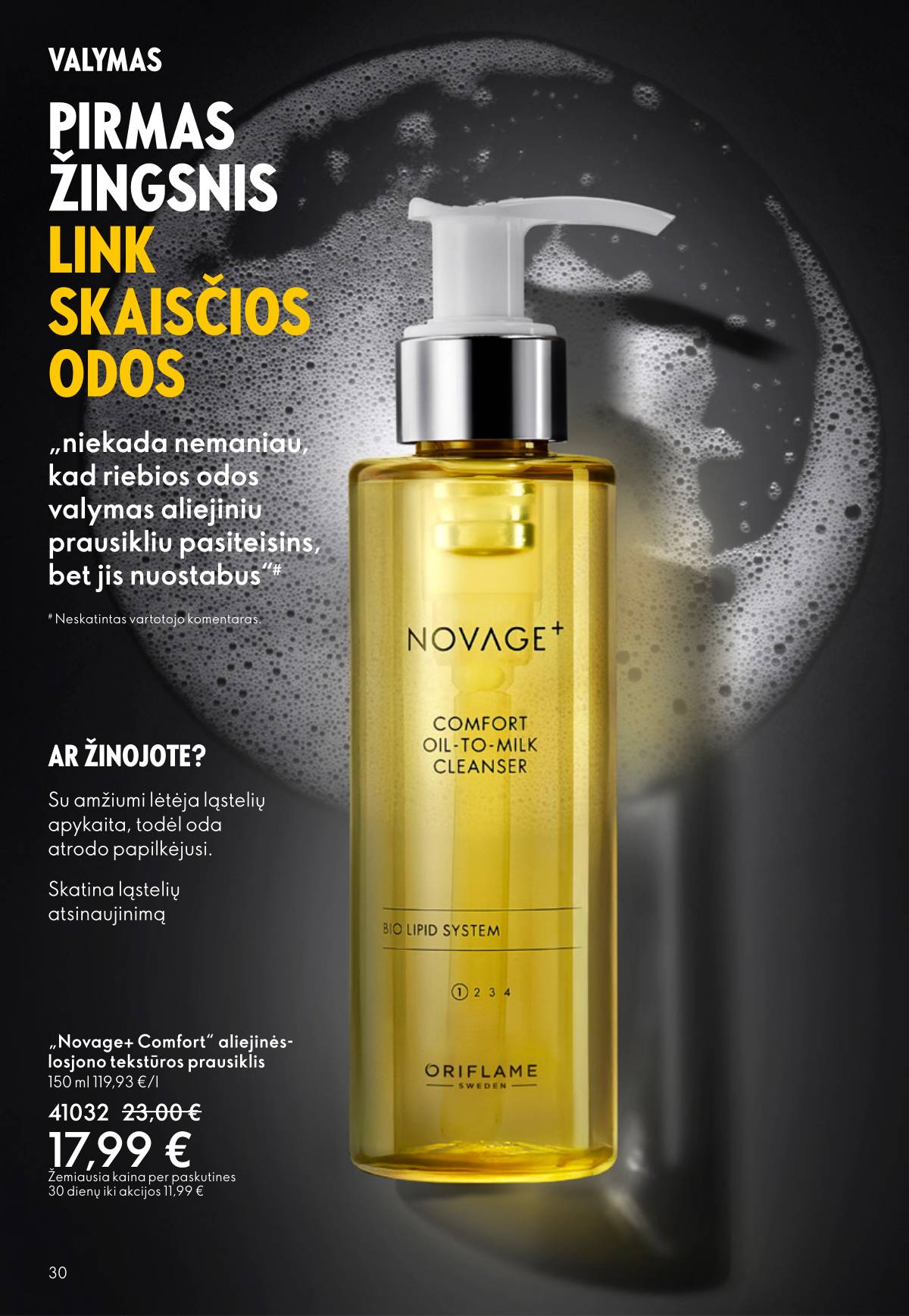 Oriflame - Oriflame akcijų katalogas 30 puslapis