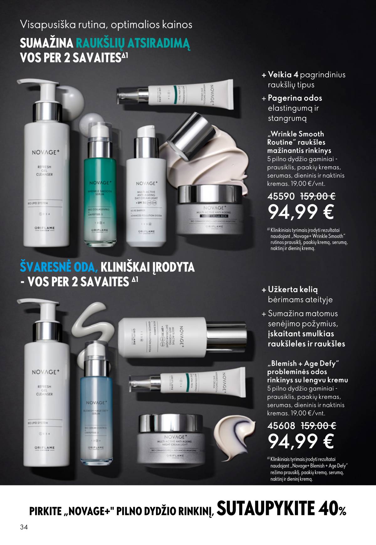 Oriflame - Oriflame akcijų katalogas 34 puslapis