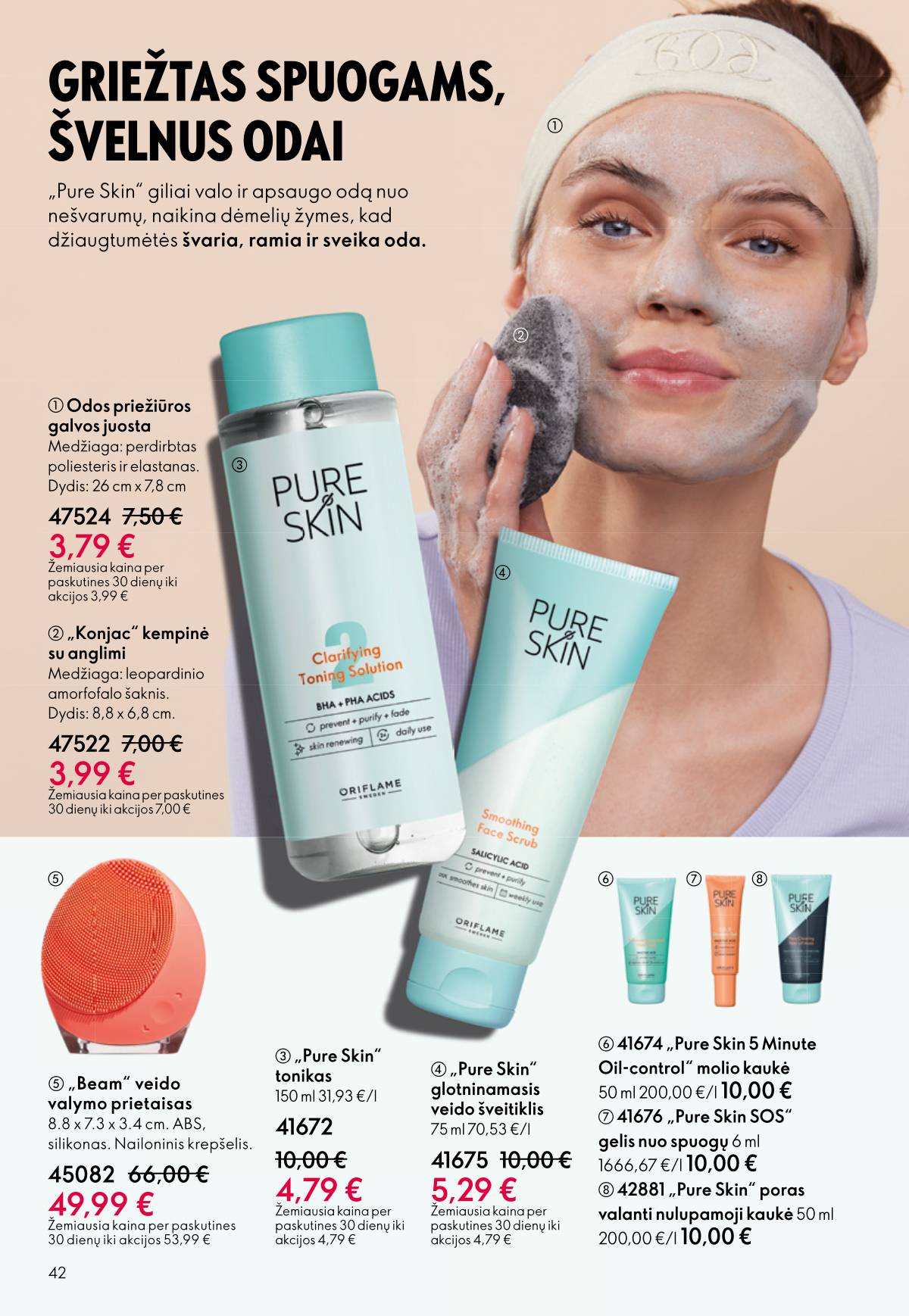 Oriflame - Oriflame akcijų katalogas 42 puslapis
