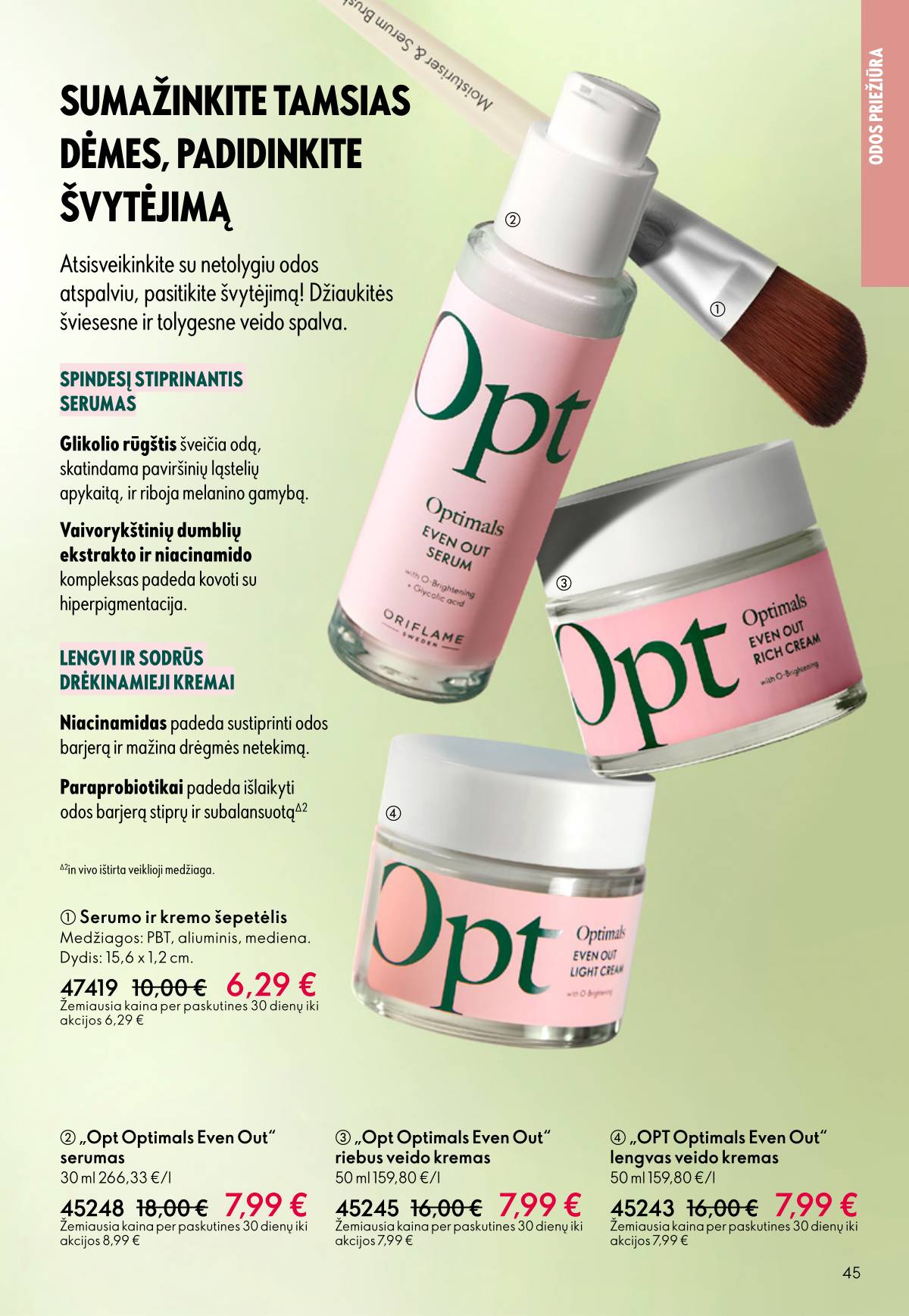 Oriflame - Oriflame akcijų katalogas 45 puslapis