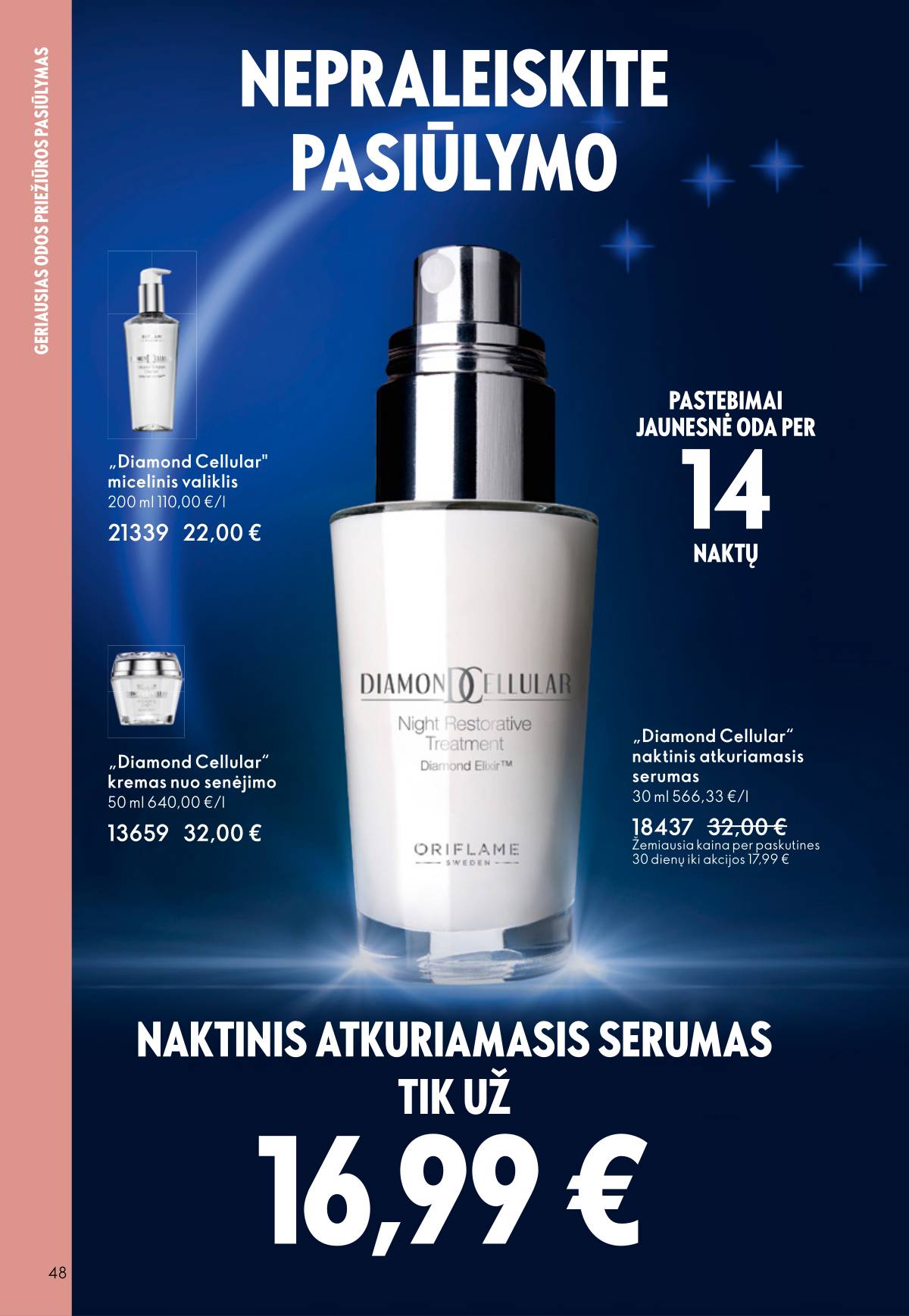 Oriflame - Oriflame akcijų katalogas 48 puslapis