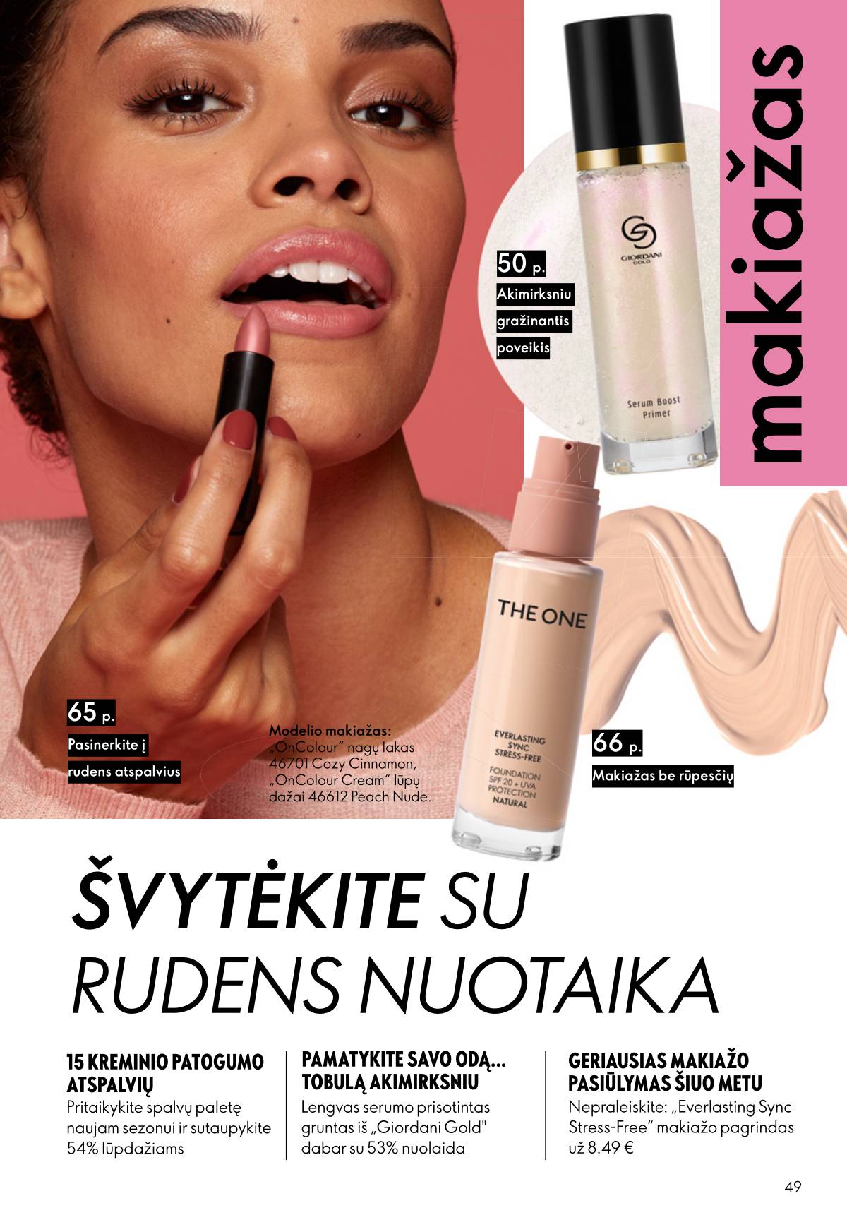 Oriflame - Oriflame akcijų katalogas 49 puslapis