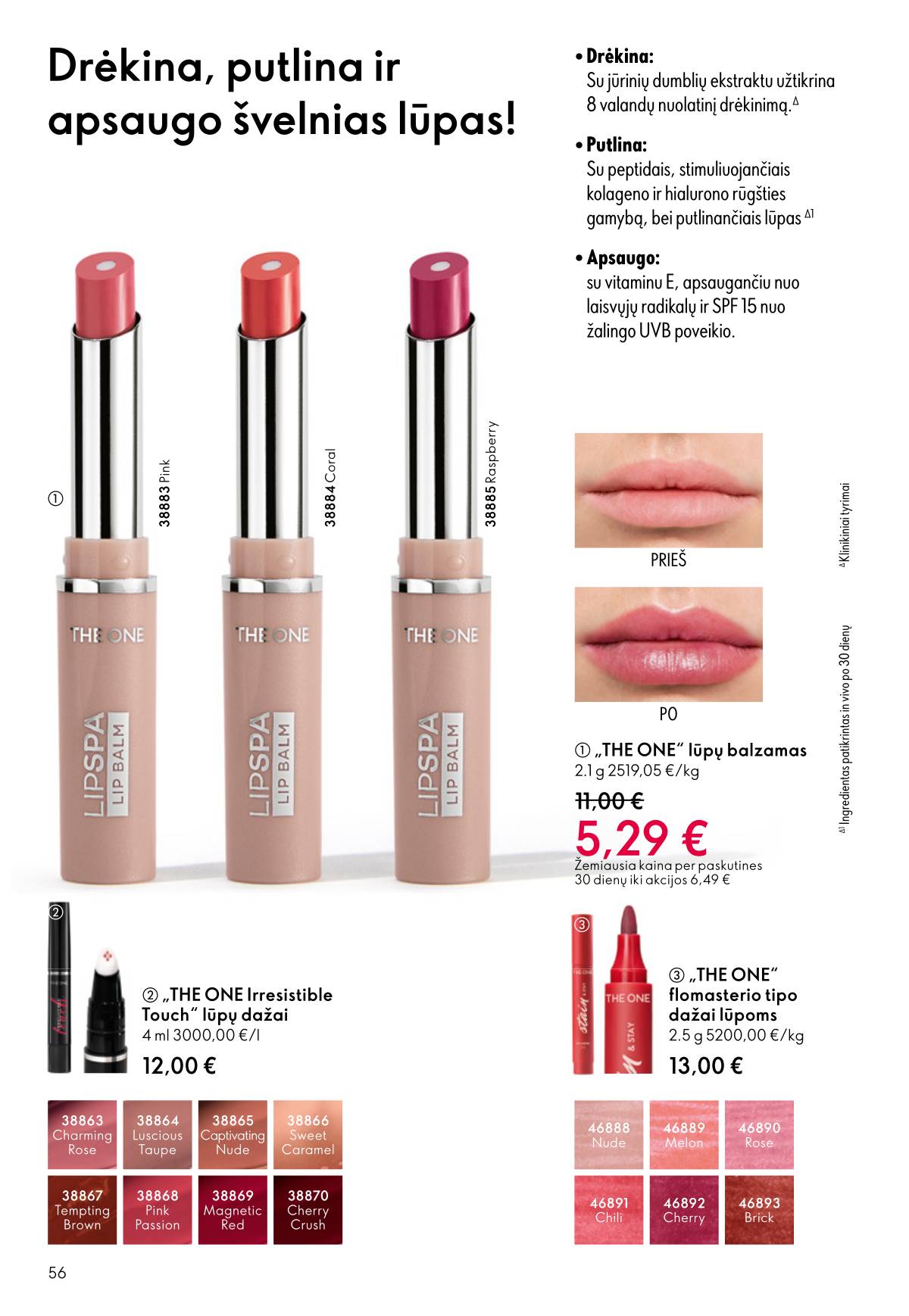 Oriflame - Oriflame akcijų katalogas 56 puslapis