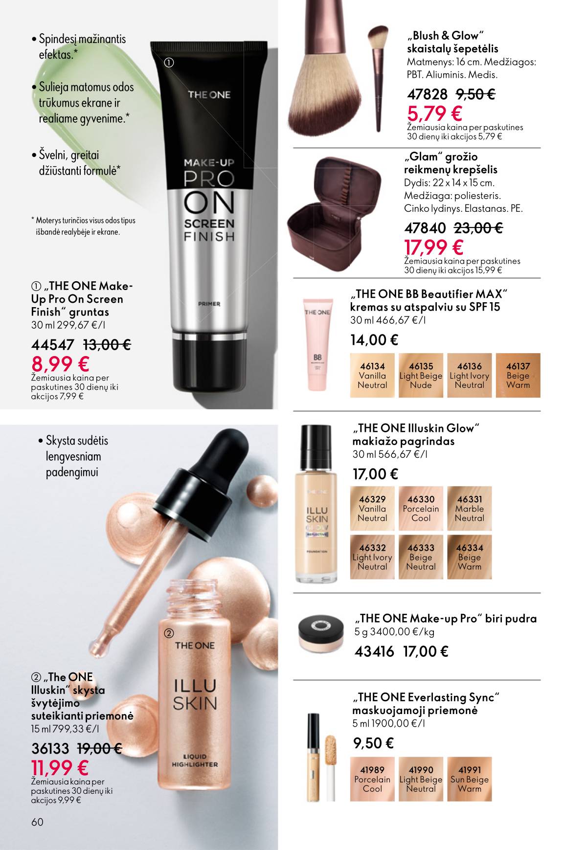 Oriflame - Oriflame akcijų katalogas 60 puslapis