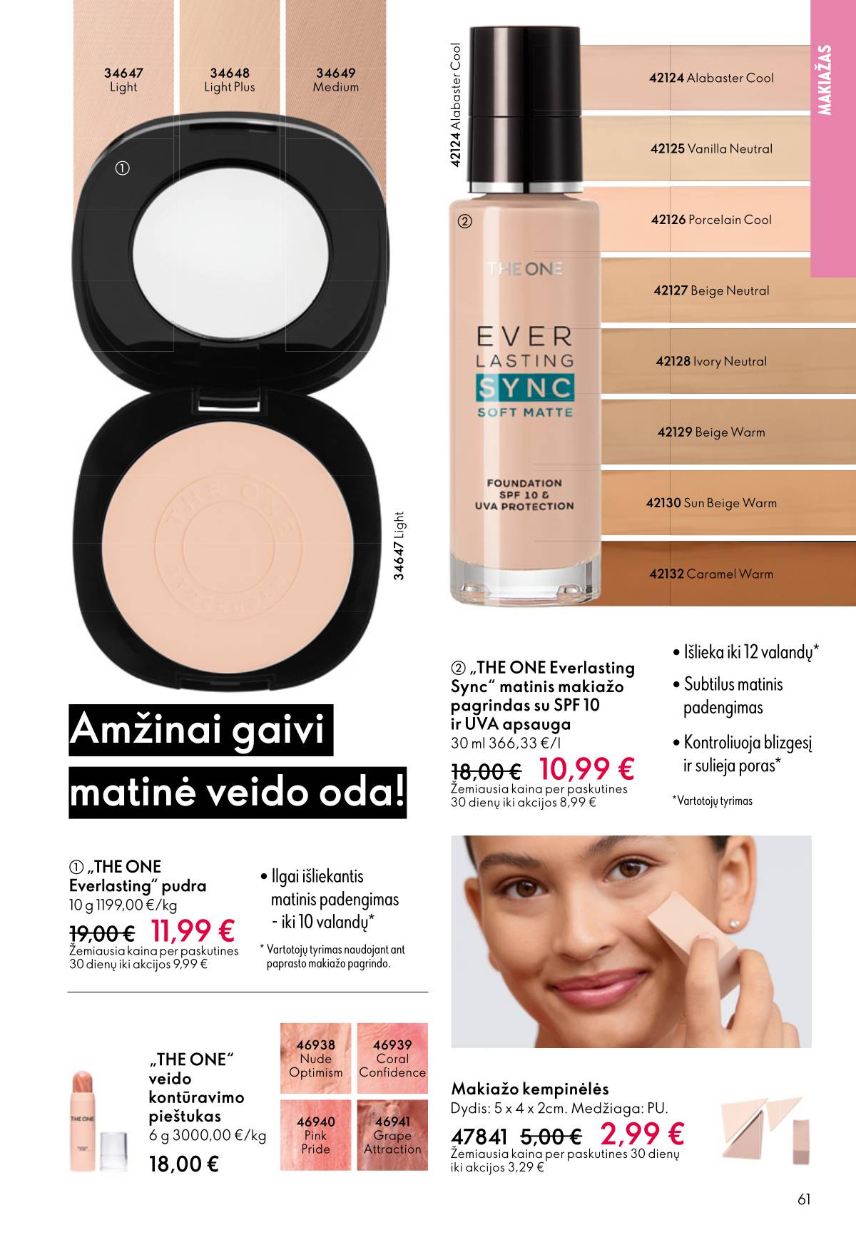 Oriflame - Oriflame akcijų katalogas 61 puslapis