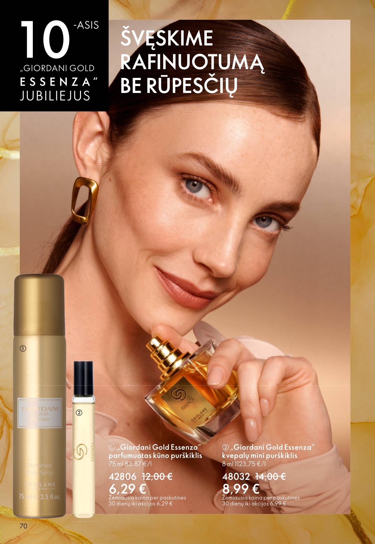 Oriflame - Oriflame akcijų katalogas 70 puslapis