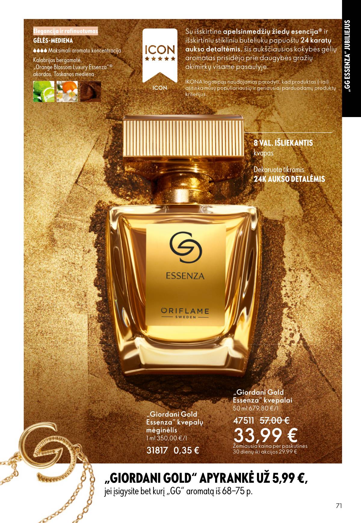 Oriflame - Oriflame akcijų katalogas 71 puslapis