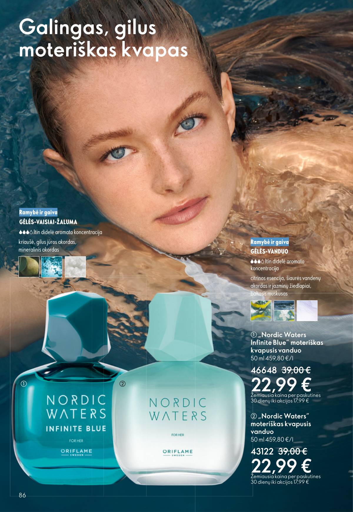 Oriflame - Oriflame akcijų katalogas 86 puslapis