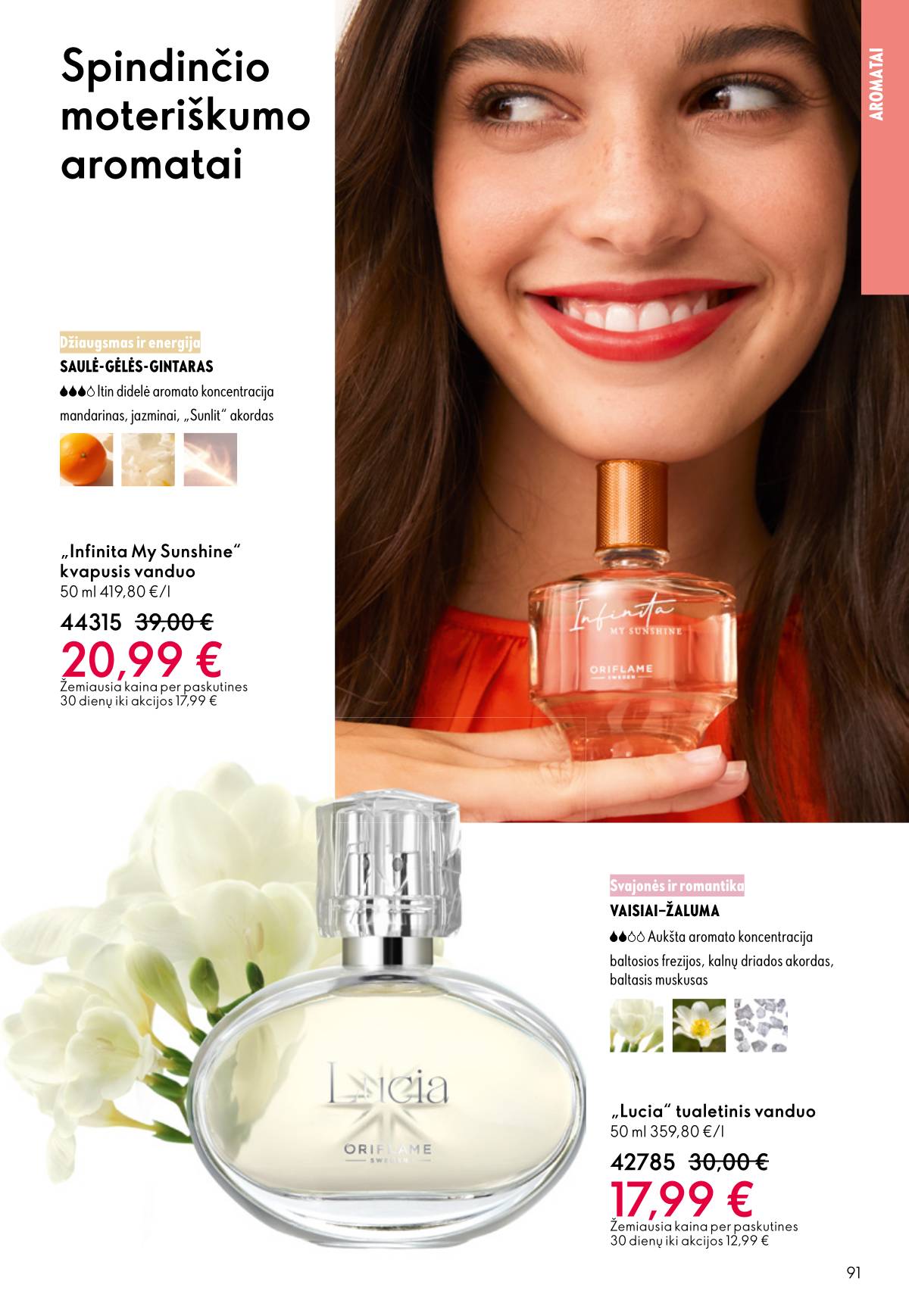 Oriflame - Oriflame akcijų katalogas 91 puslapis