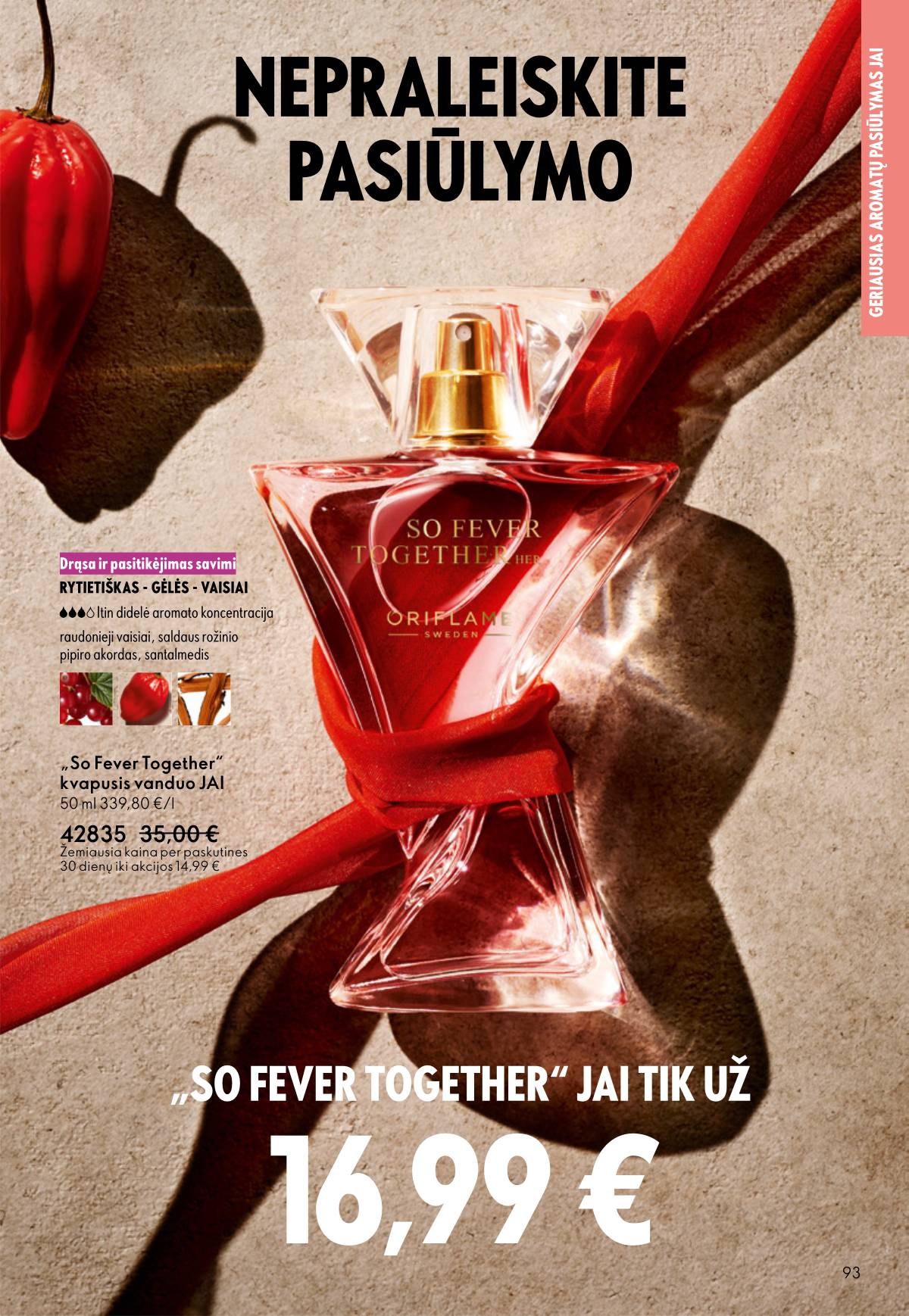 Oriflame - Oriflame akcijų katalogas 93 puslapis