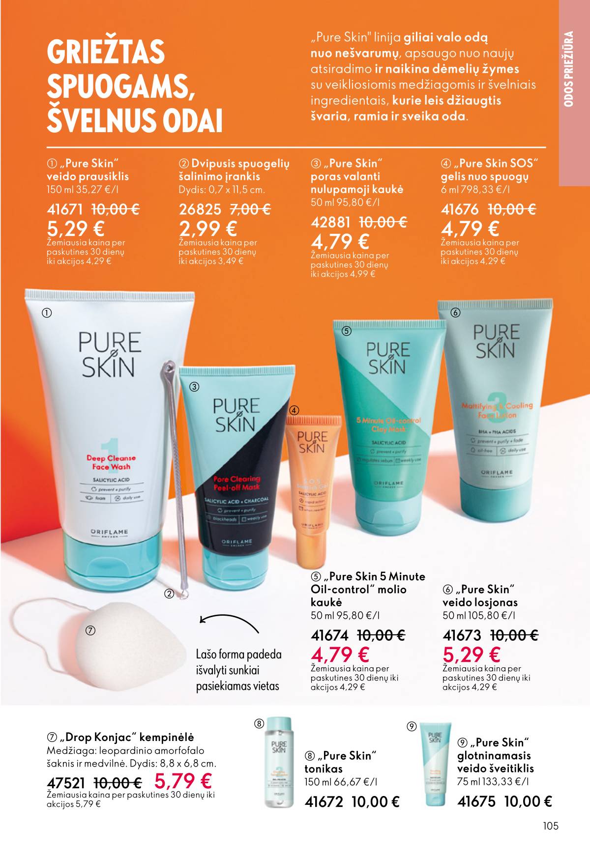 Oriflame - Oriflame akcijų katalogas 105 puslapis