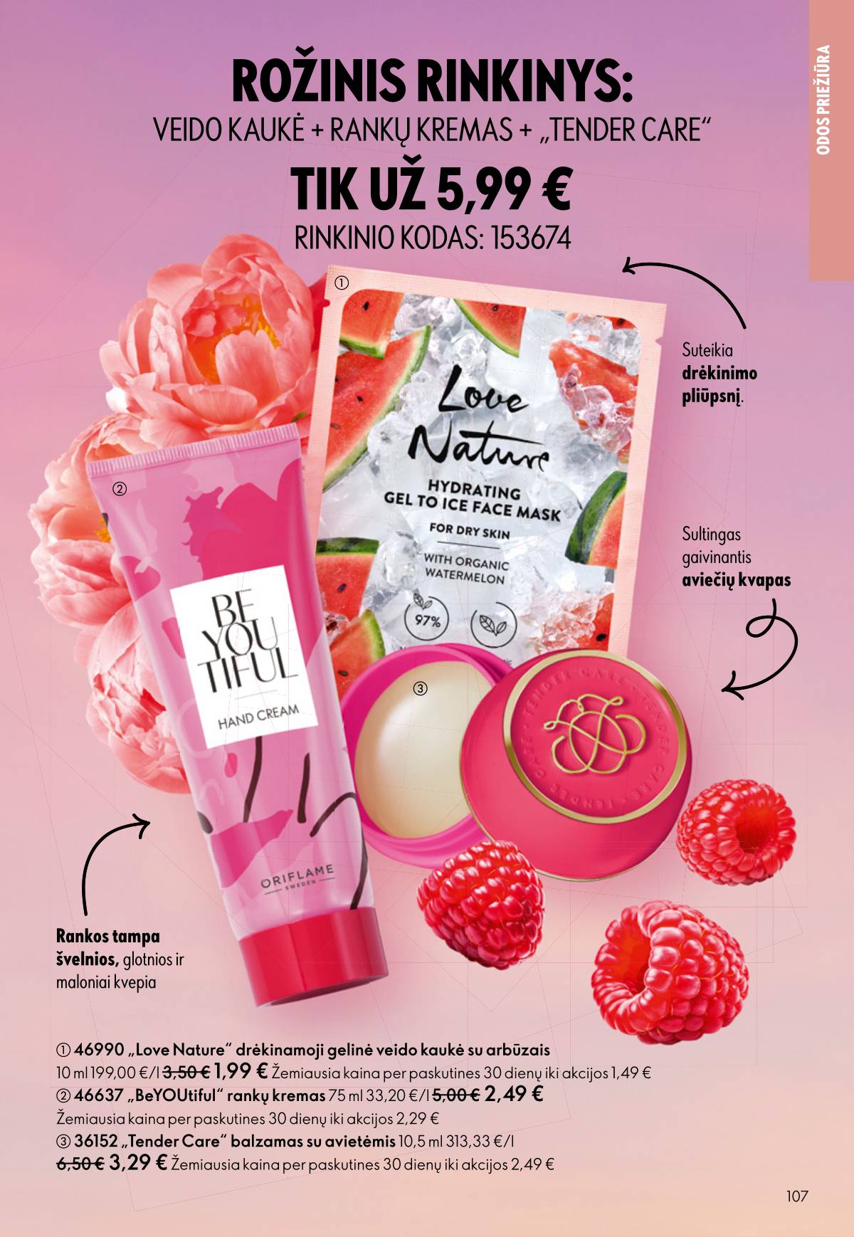 Oriflame - Oriflame akcijų katalogas 107 puslapis