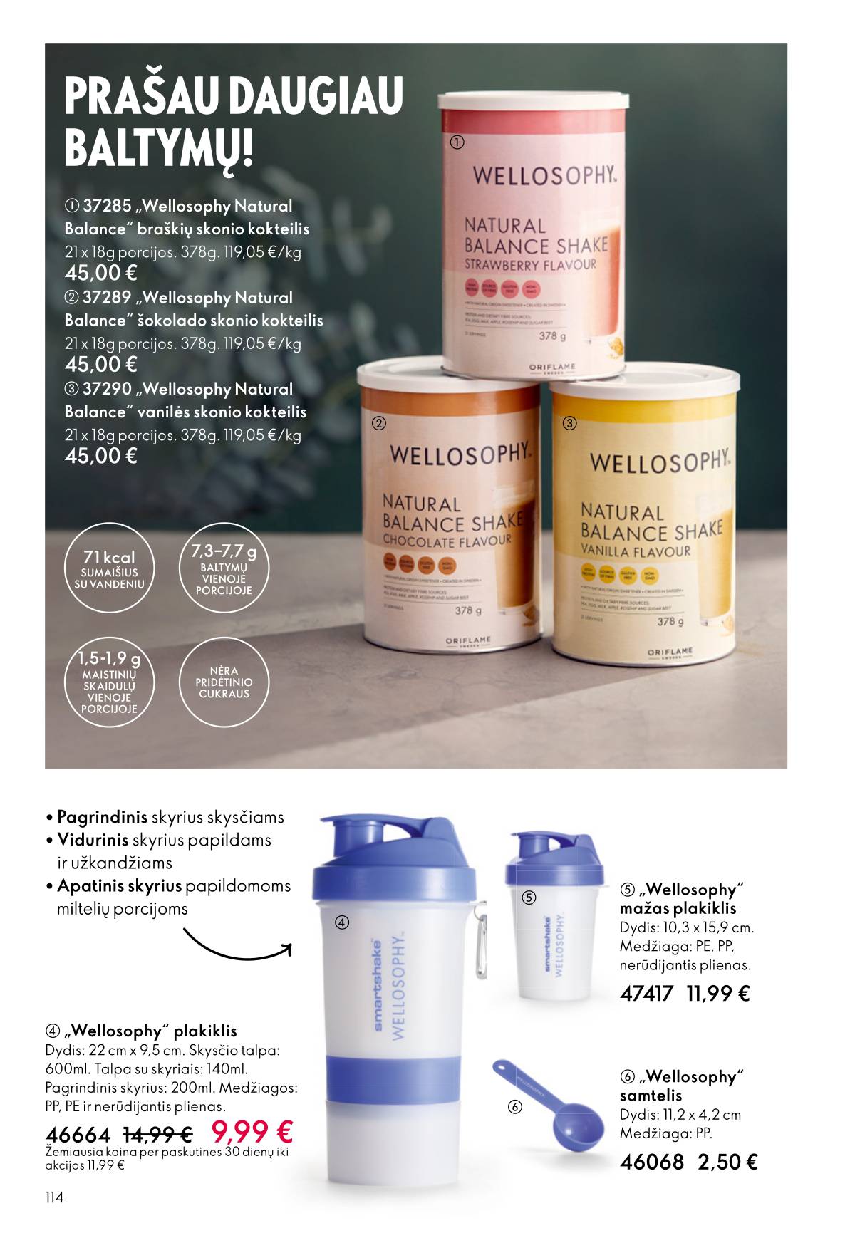 Oriflame - Oriflame akcijų katalogas 114 puslapis