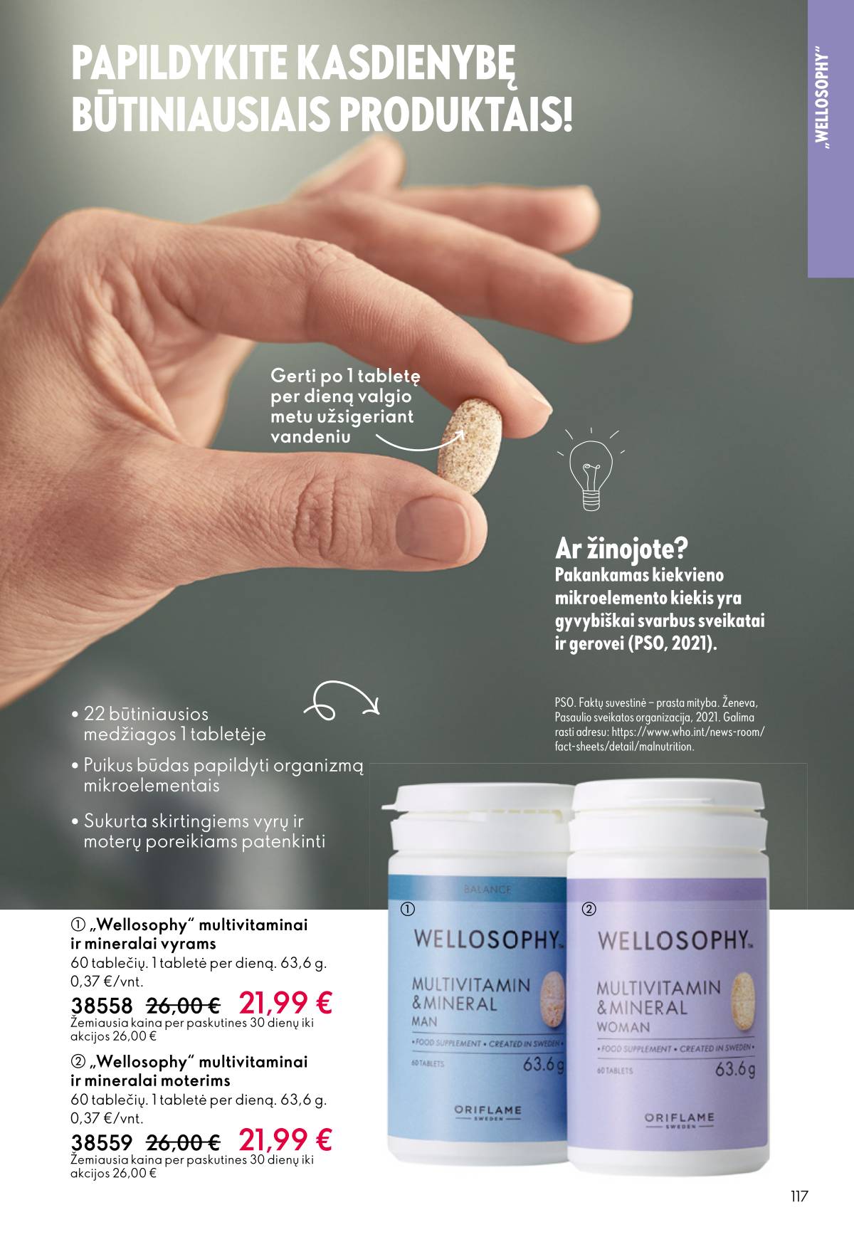 Oriflame - Oriflame akcijų katalogas 117 puslapis
